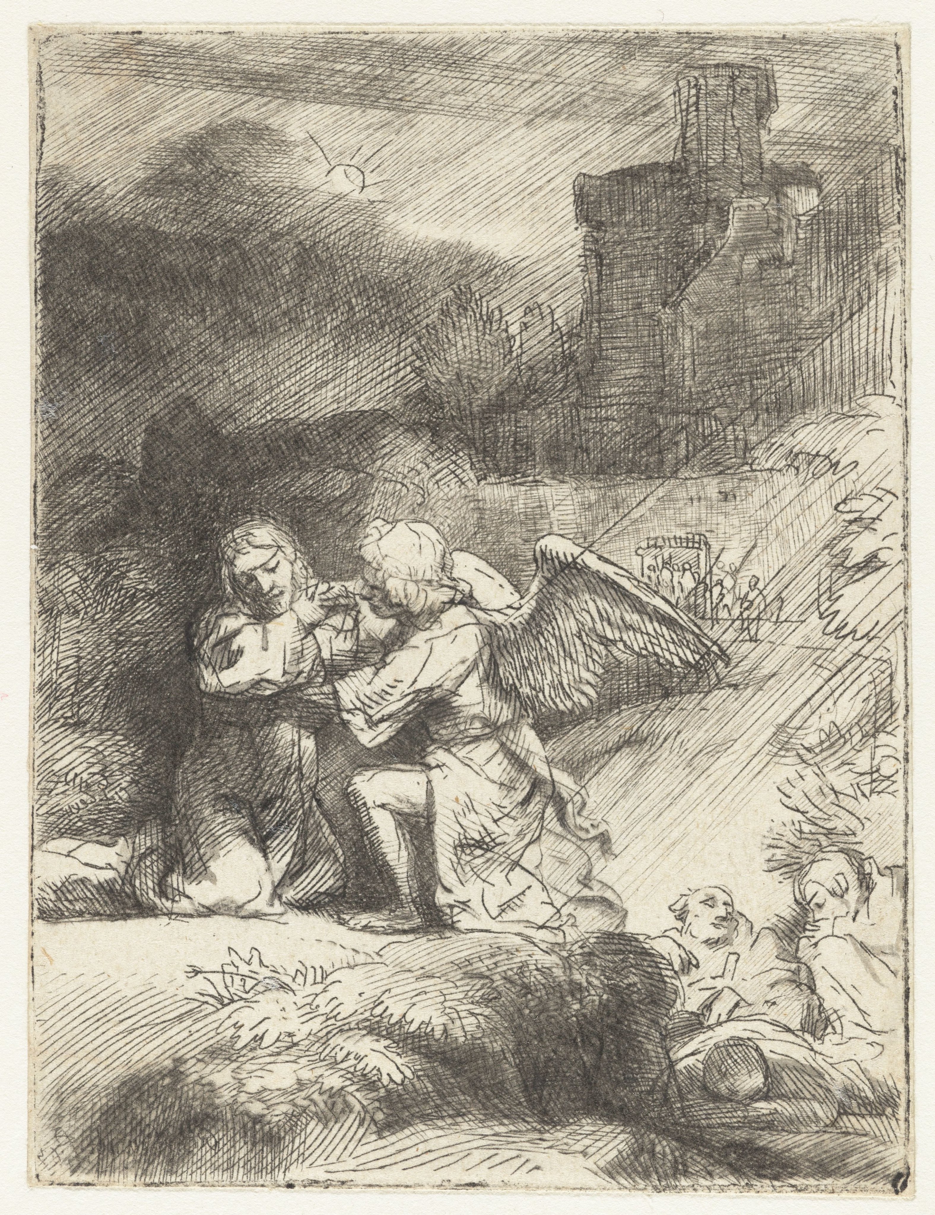 The agony in the garden