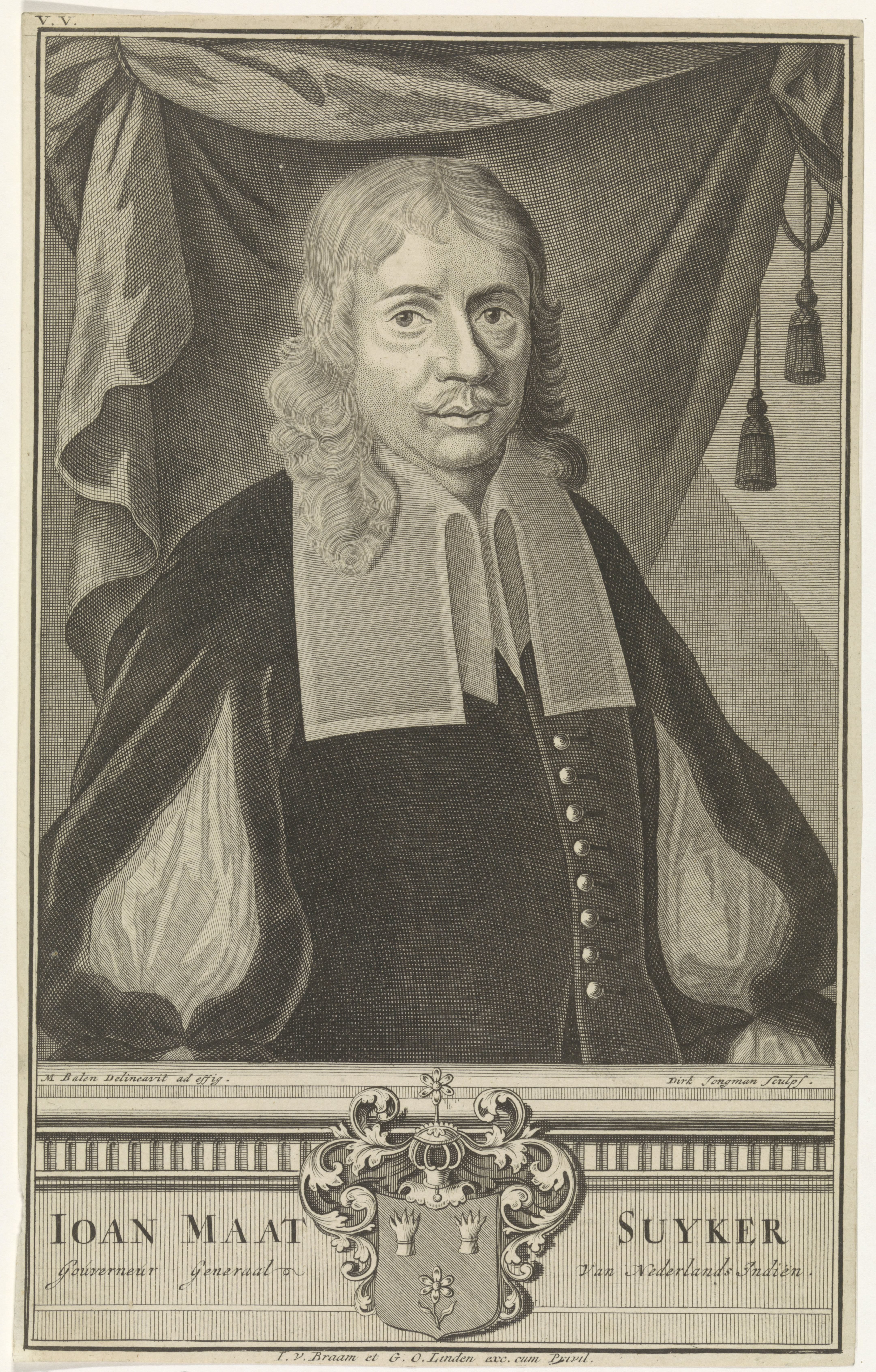 Portret van Johannes Maetsuyker