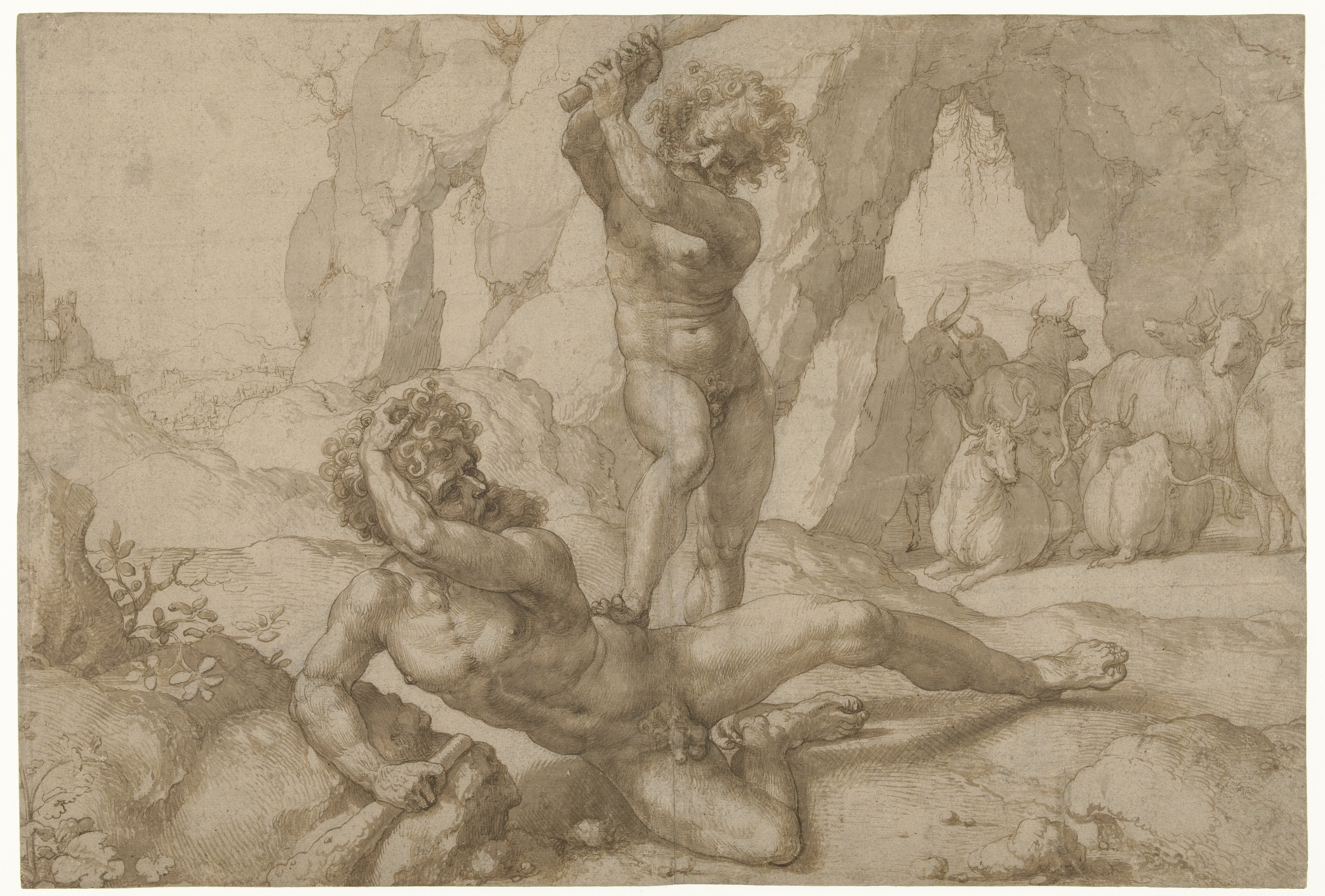 Hercules en Cacus