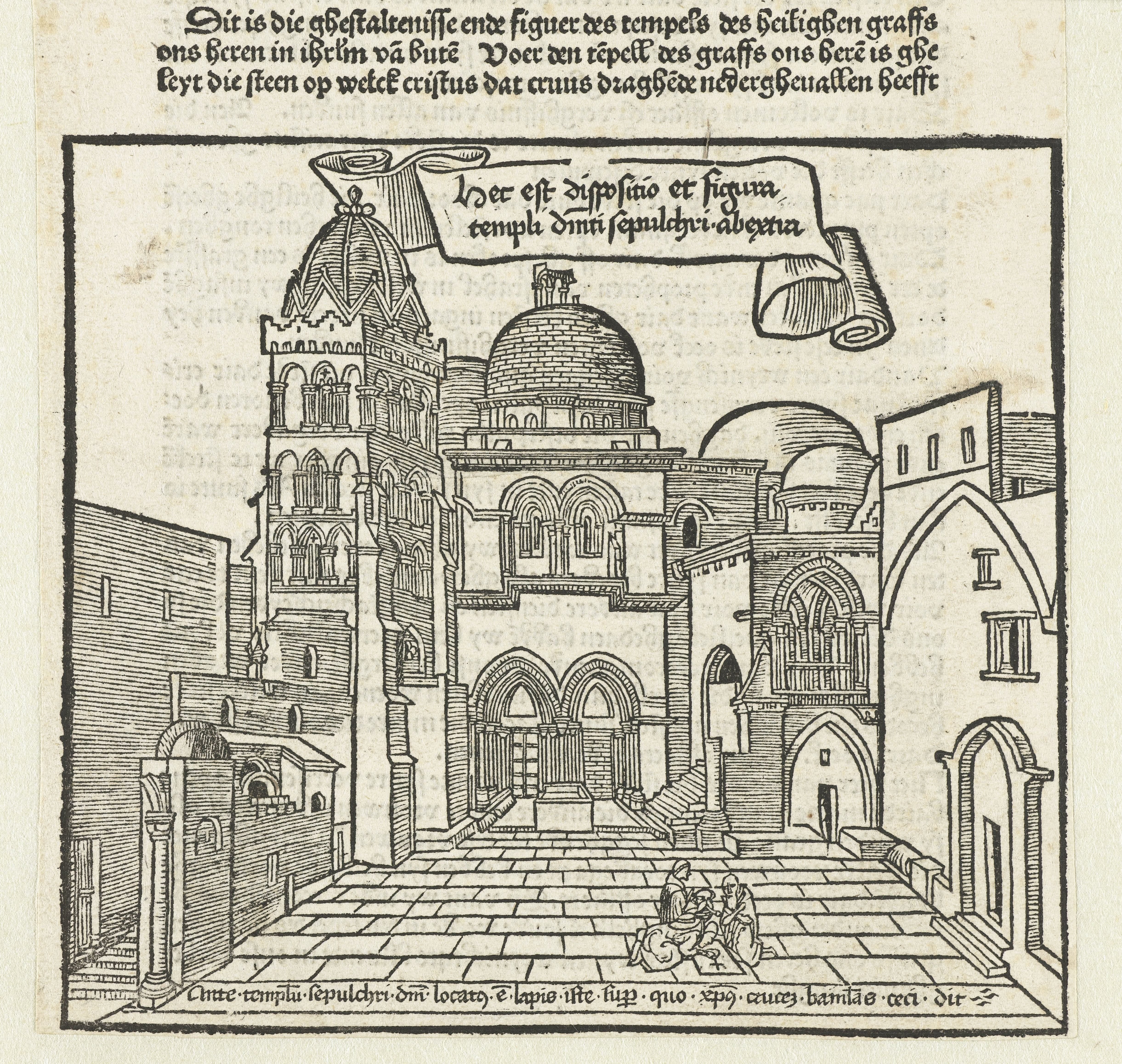 Tempel met graf van Christus in Jerusalem