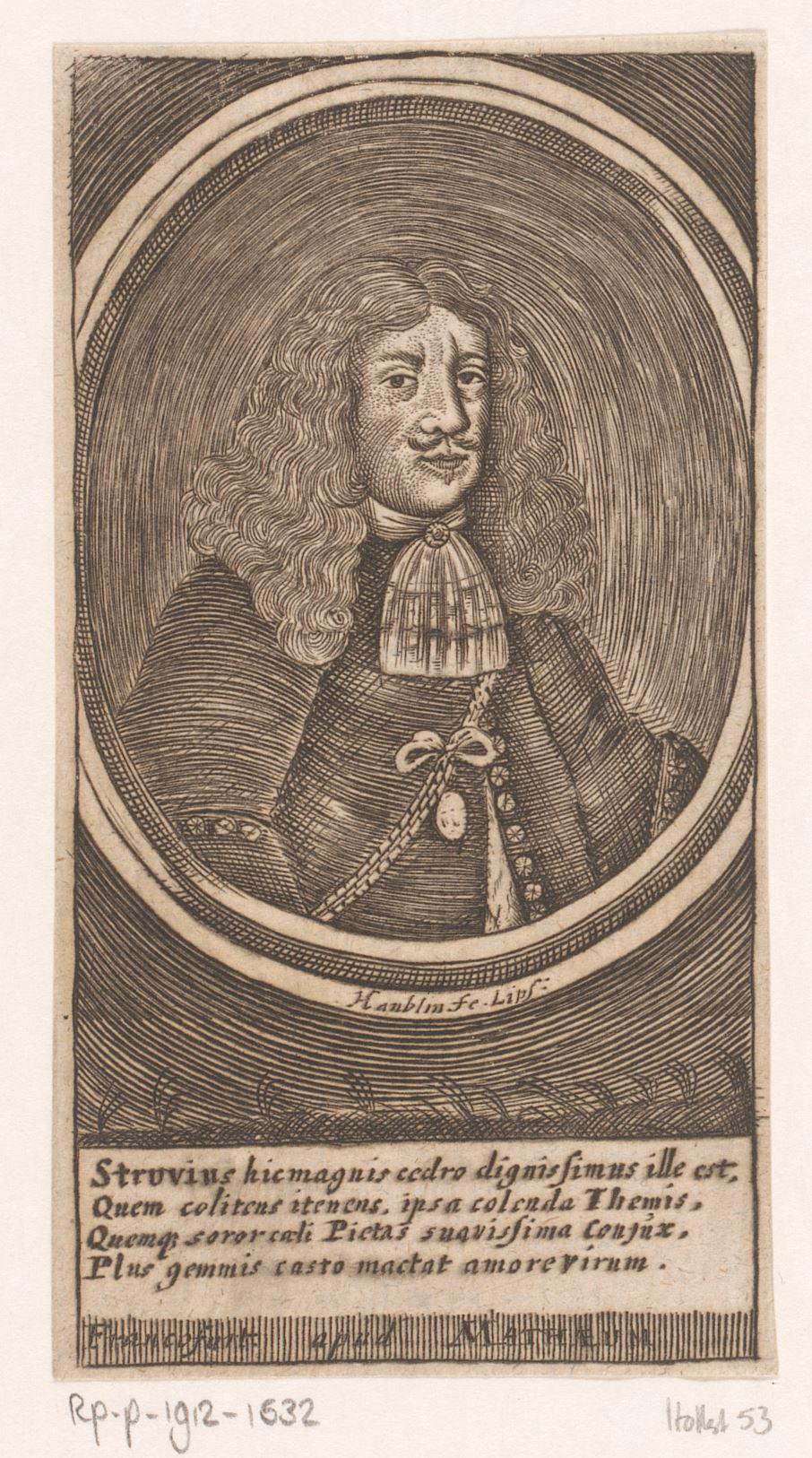Portret van Heinrich Leopold von Seherr-Thoß