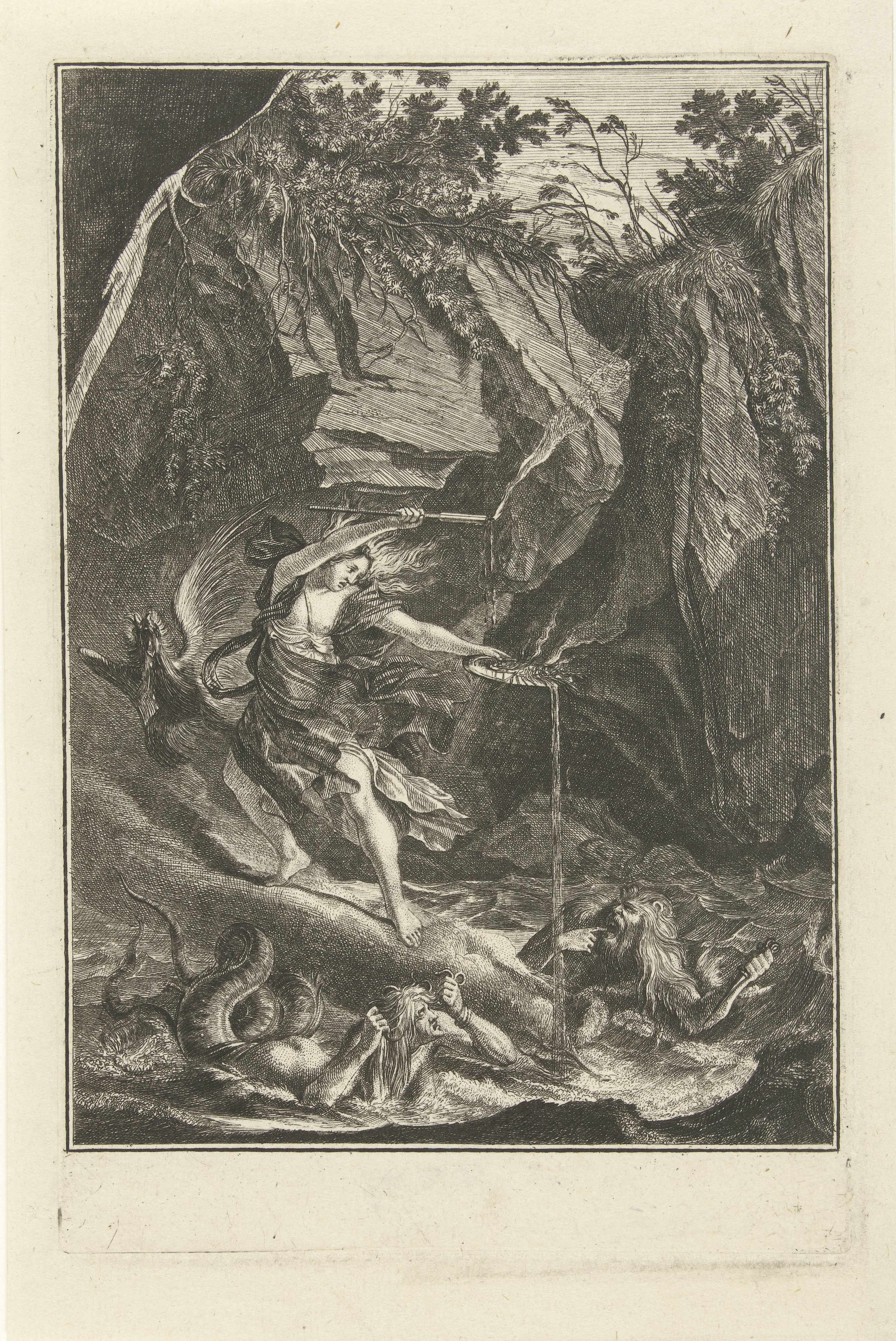 Glaucus en Scylla