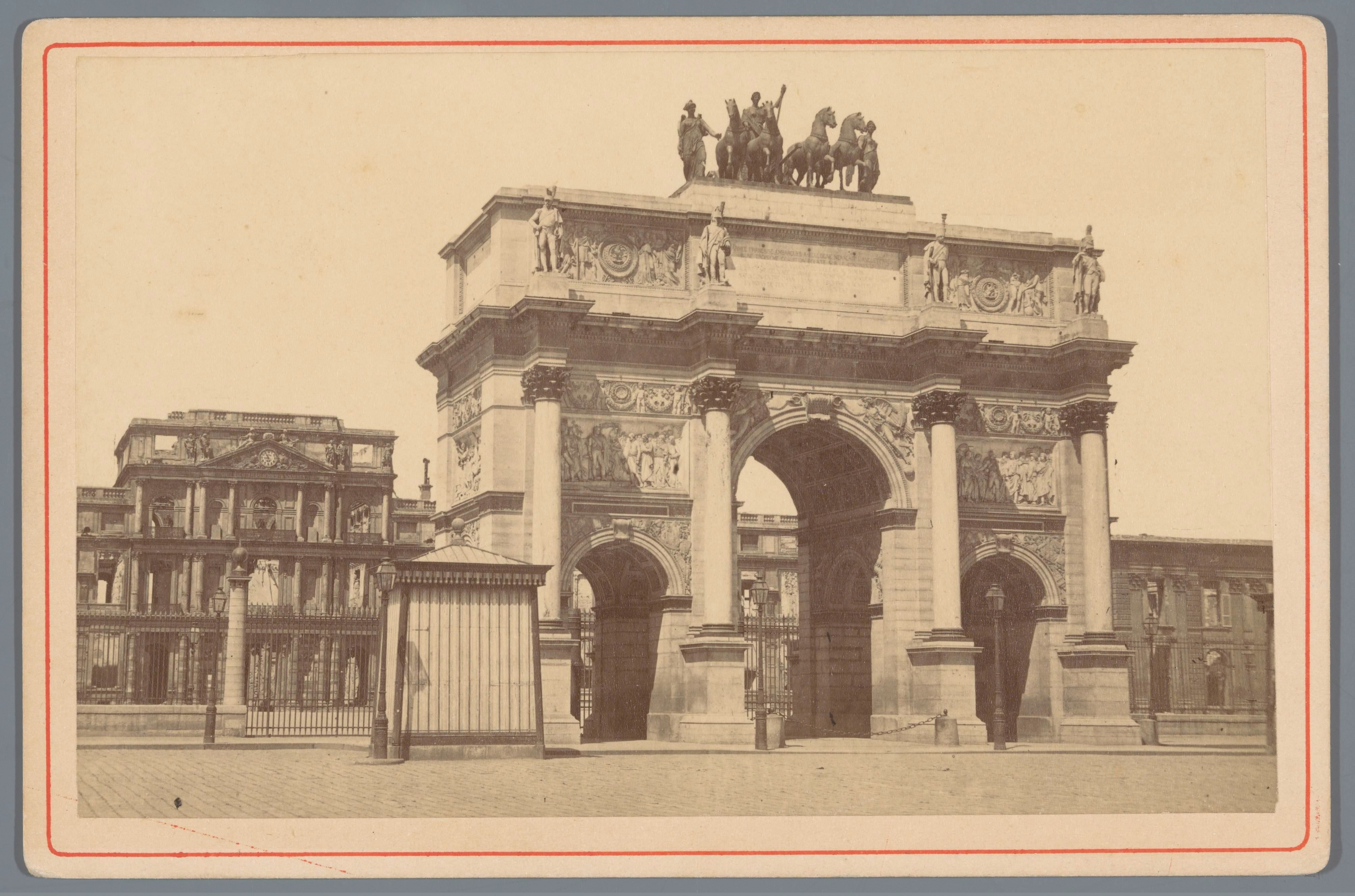 Arc de Triomphe du Carrousel te Parijs