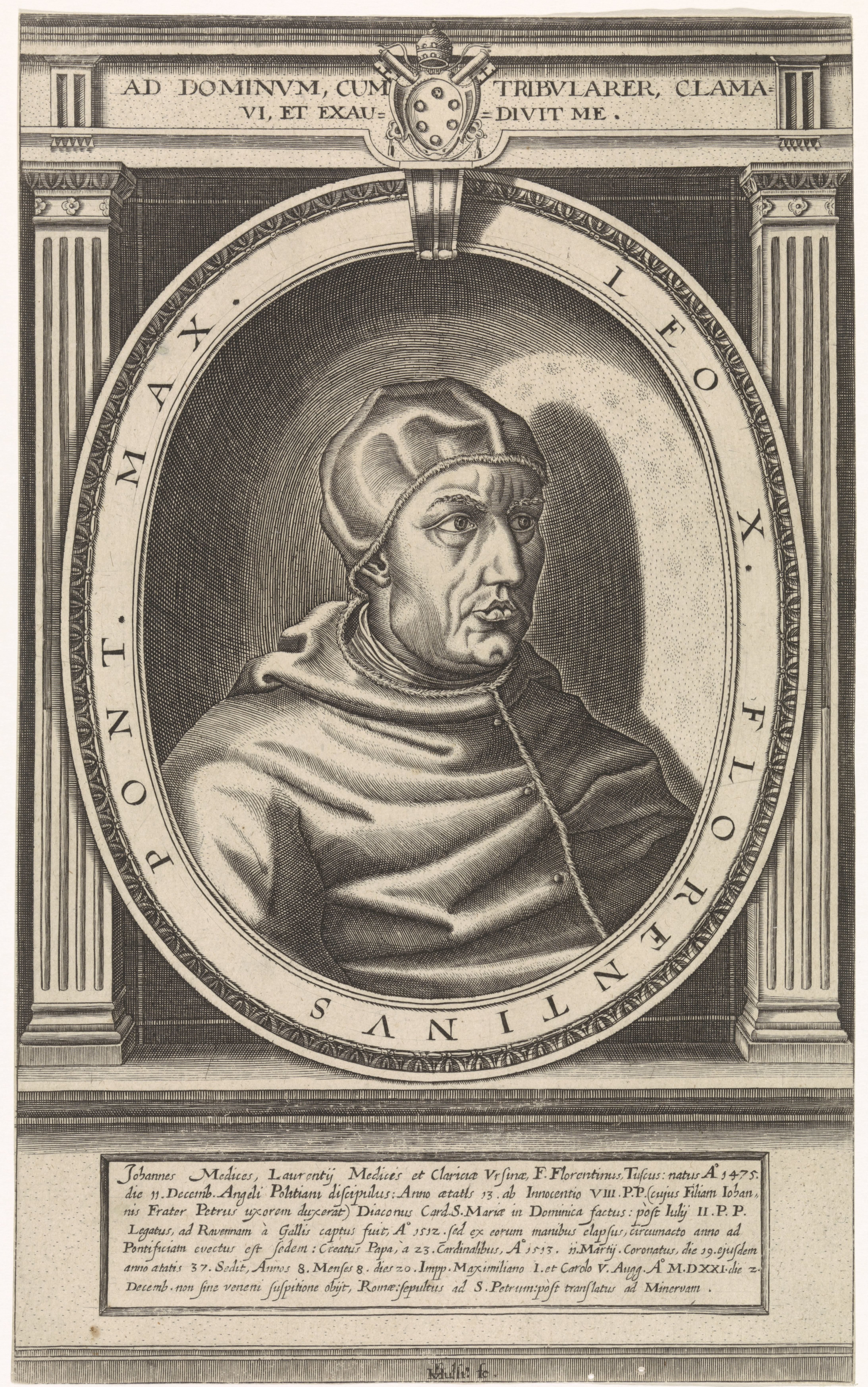 Portret van paus Leo X