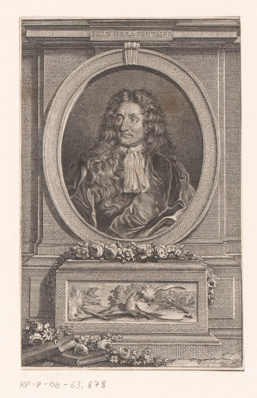 Portret van Jean de La Fontaine