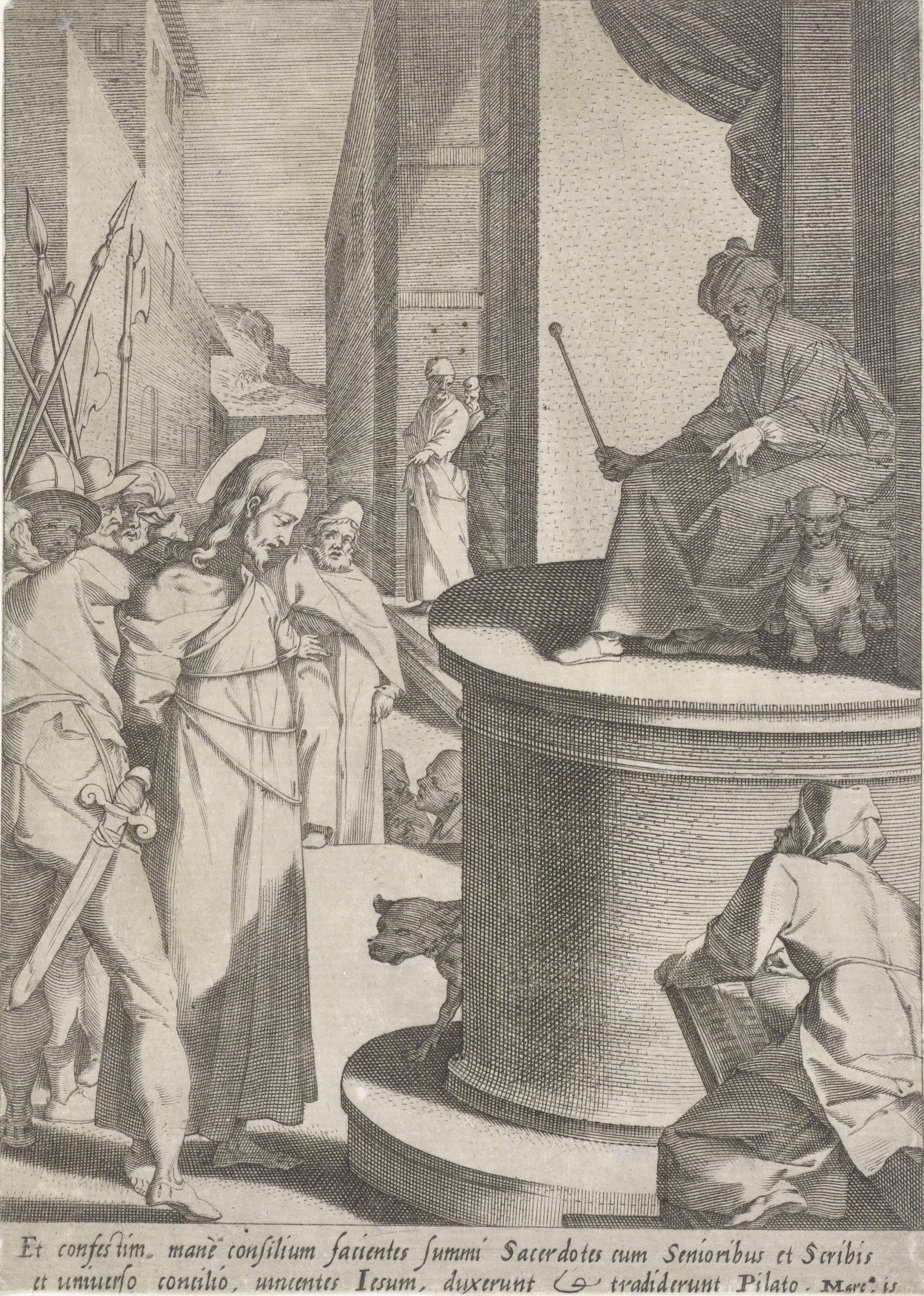 Christus voor Pilatus