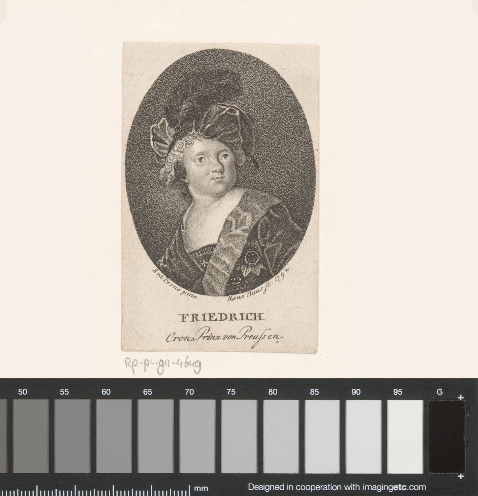 Portret van Friedrich van Pruisen