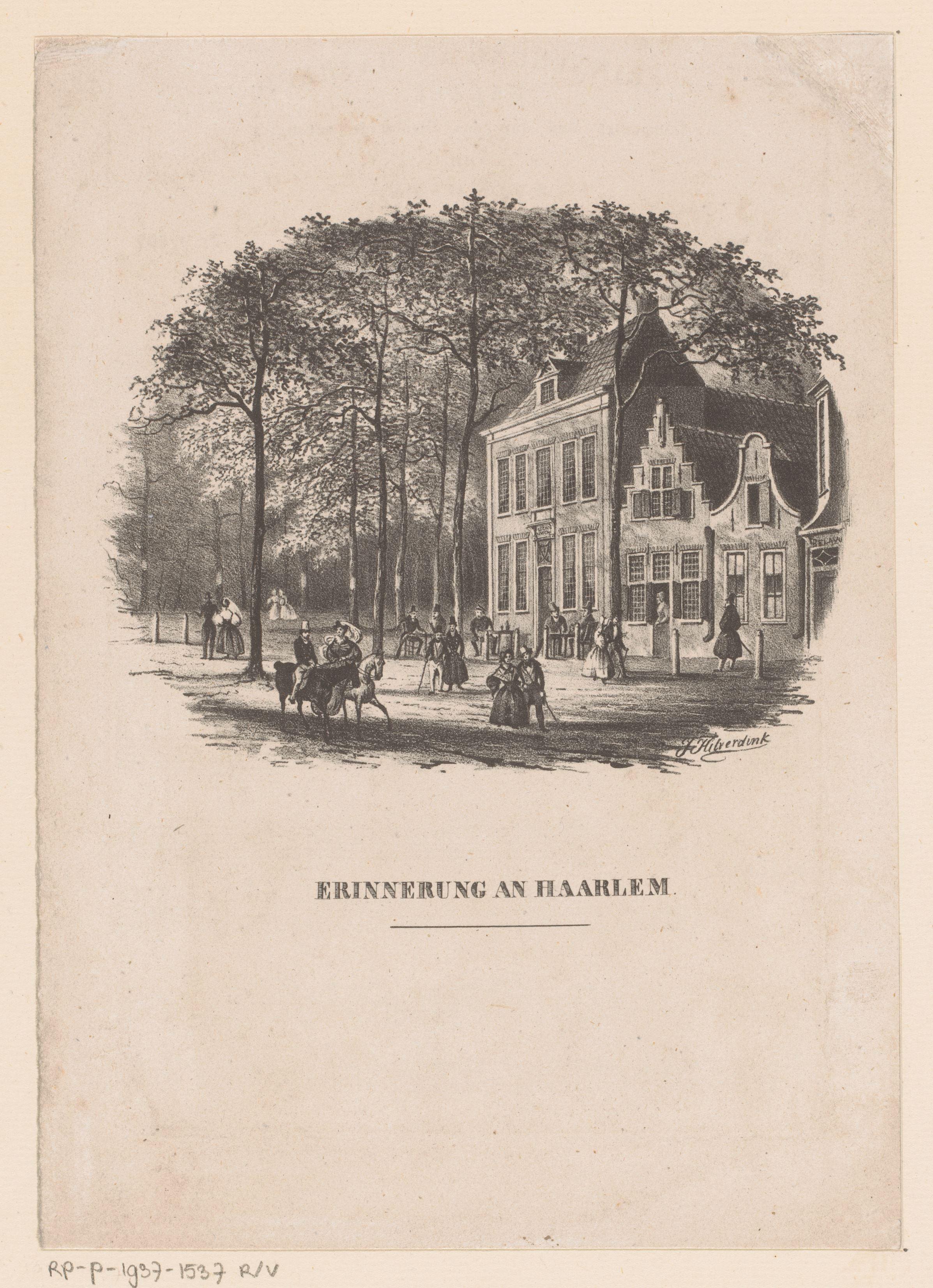 Gezicht op Haarlem