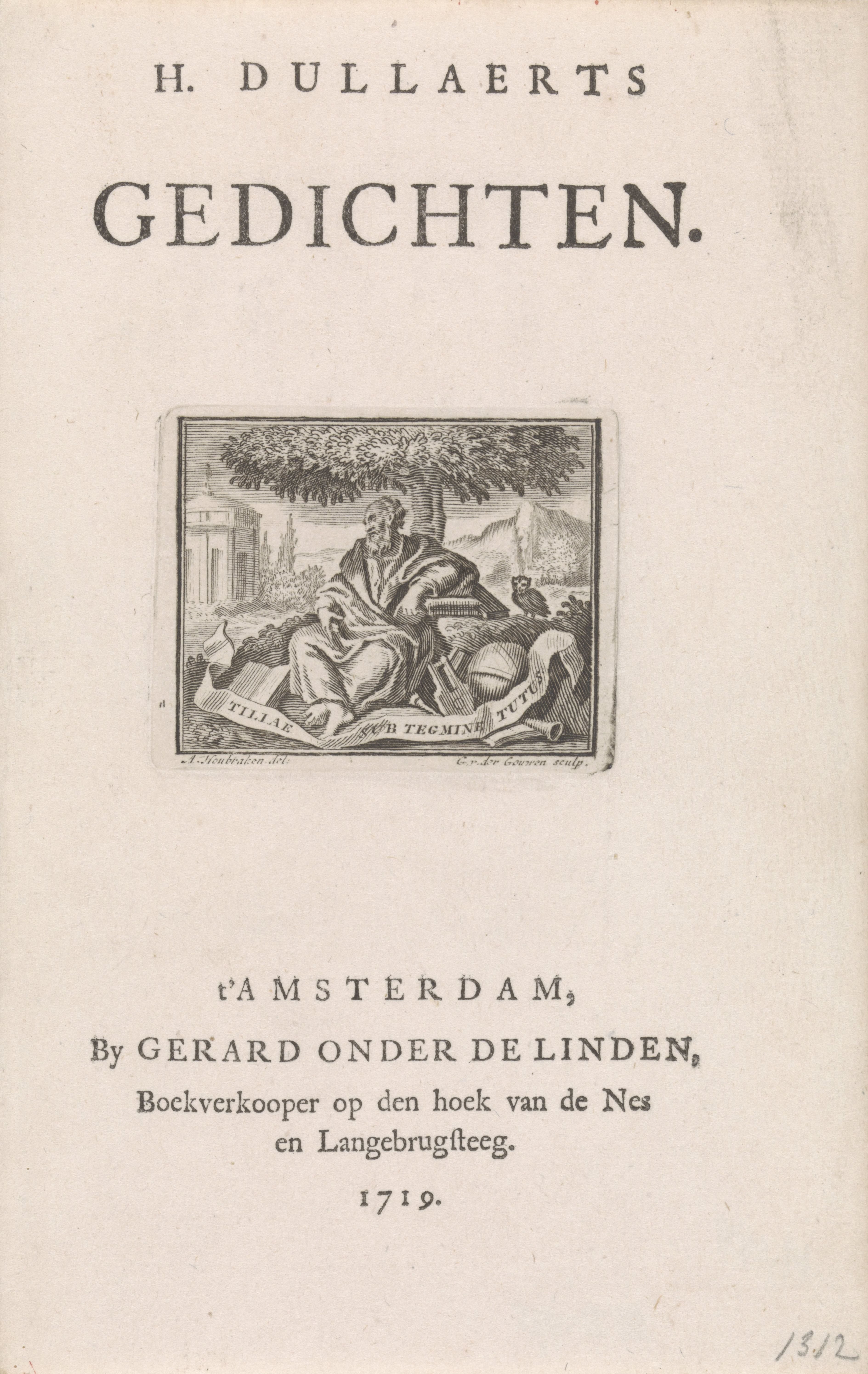 Geleerde onder een boom