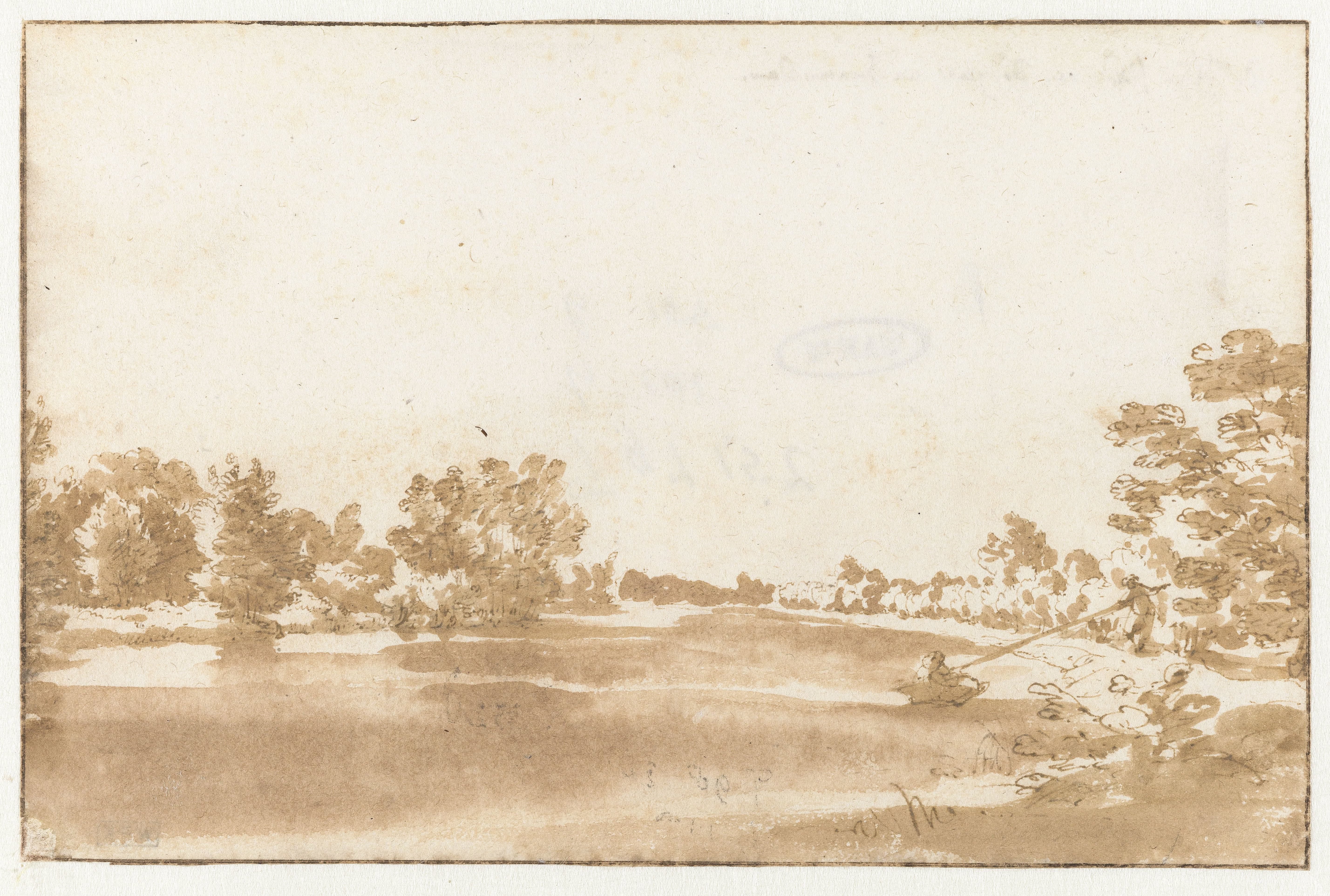 Gezicht op de Rijn