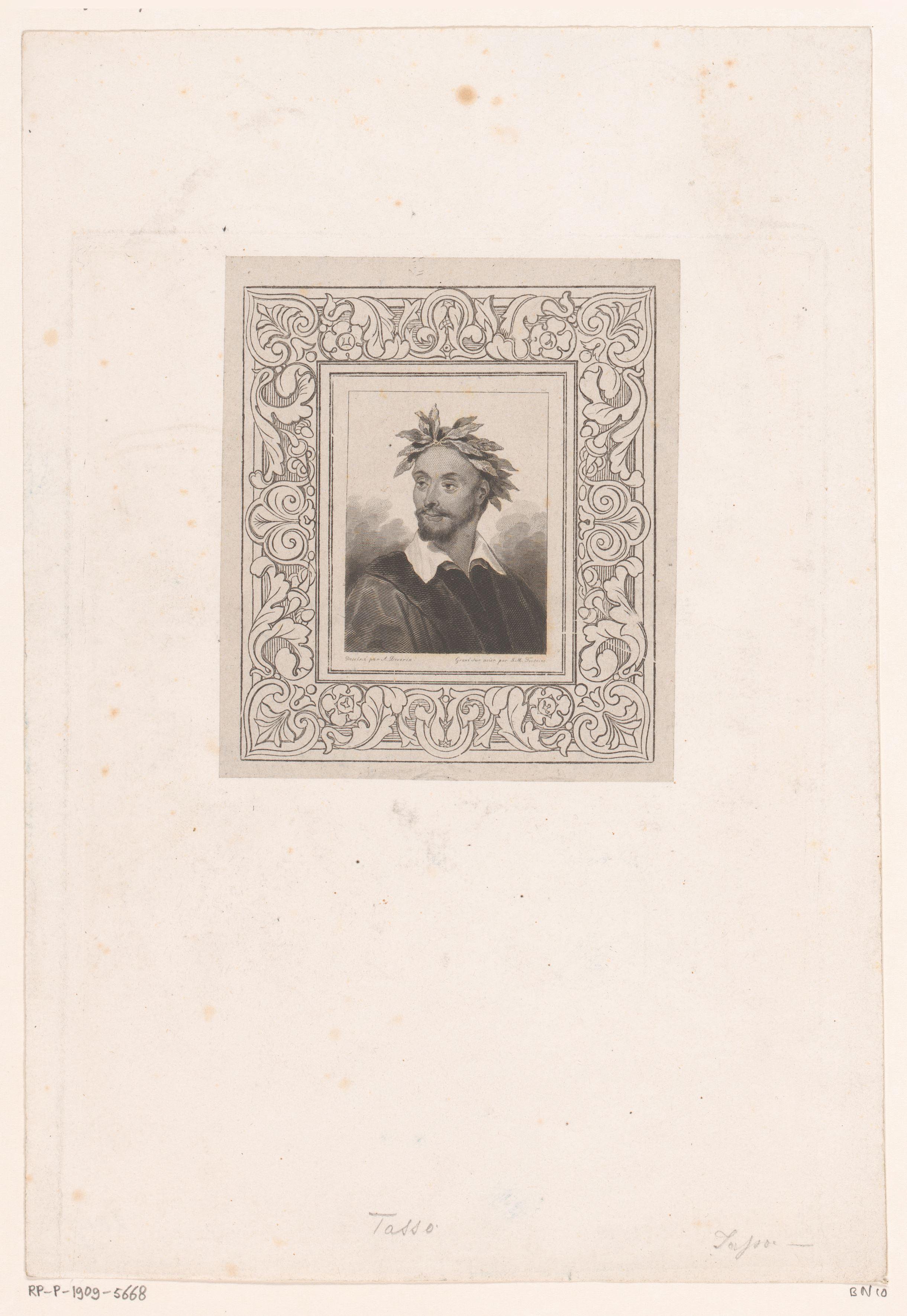 Portret van Torquato Tasso