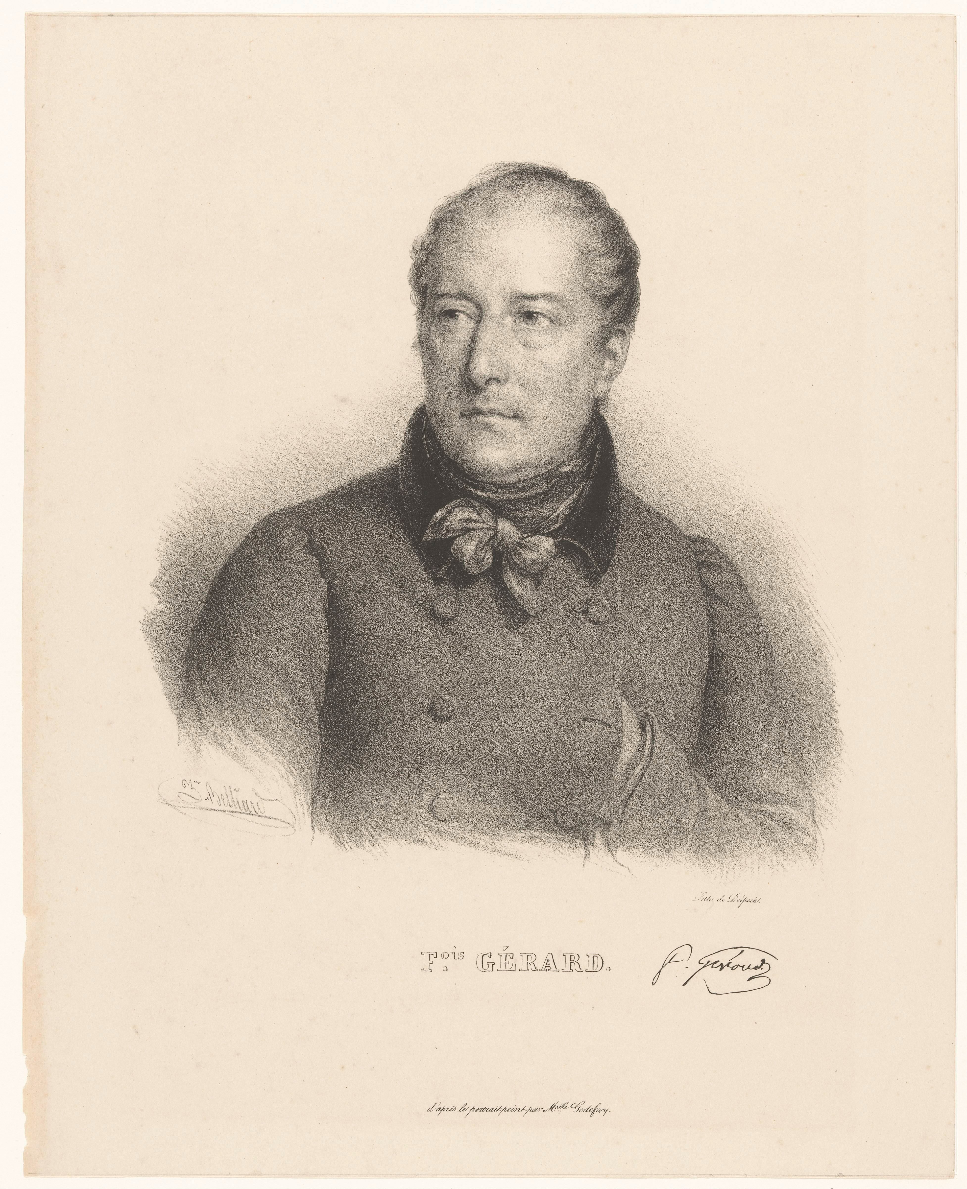 Portret van de schilder François Gérard