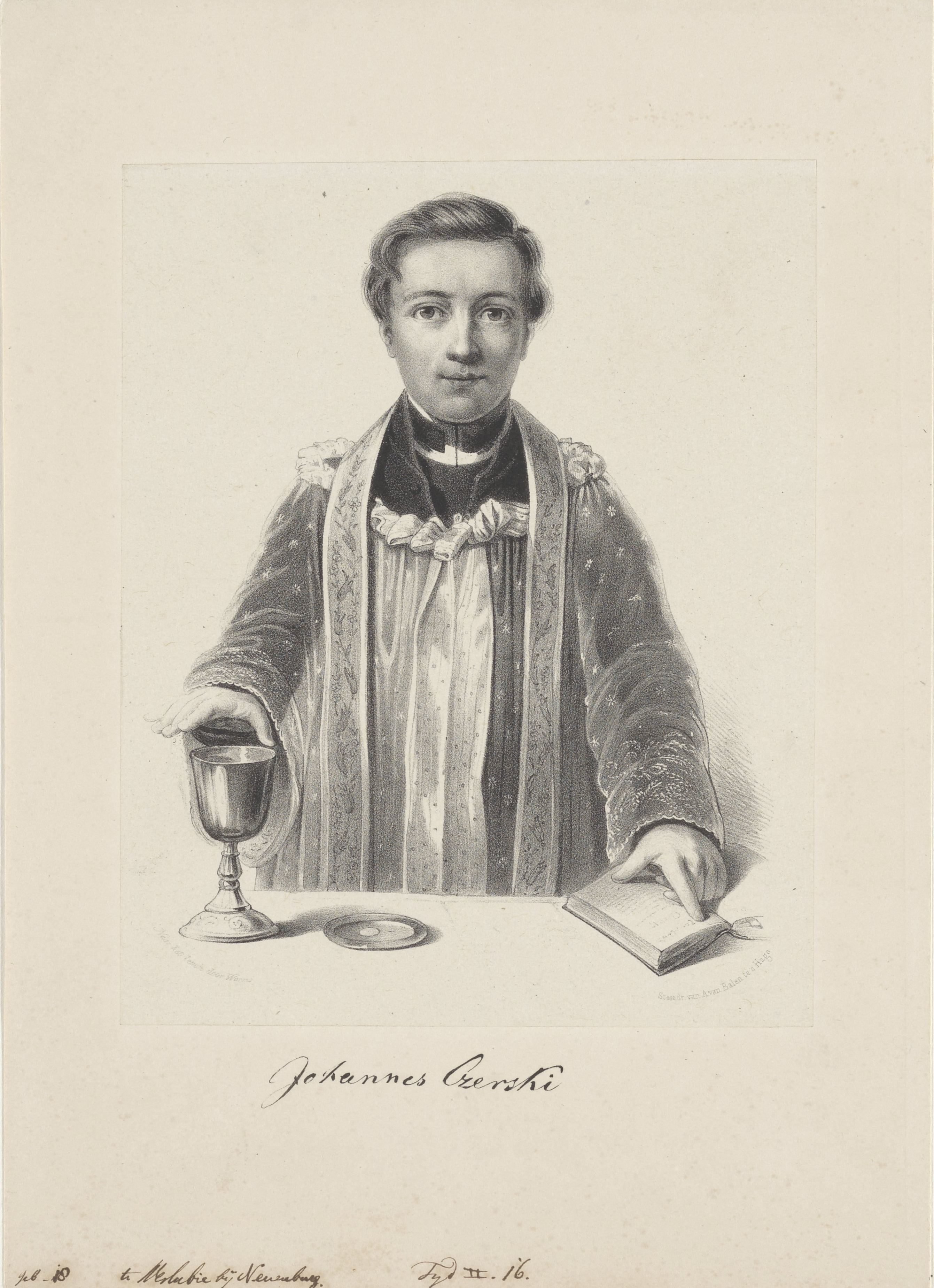Portret van priester Johannes Czerski
