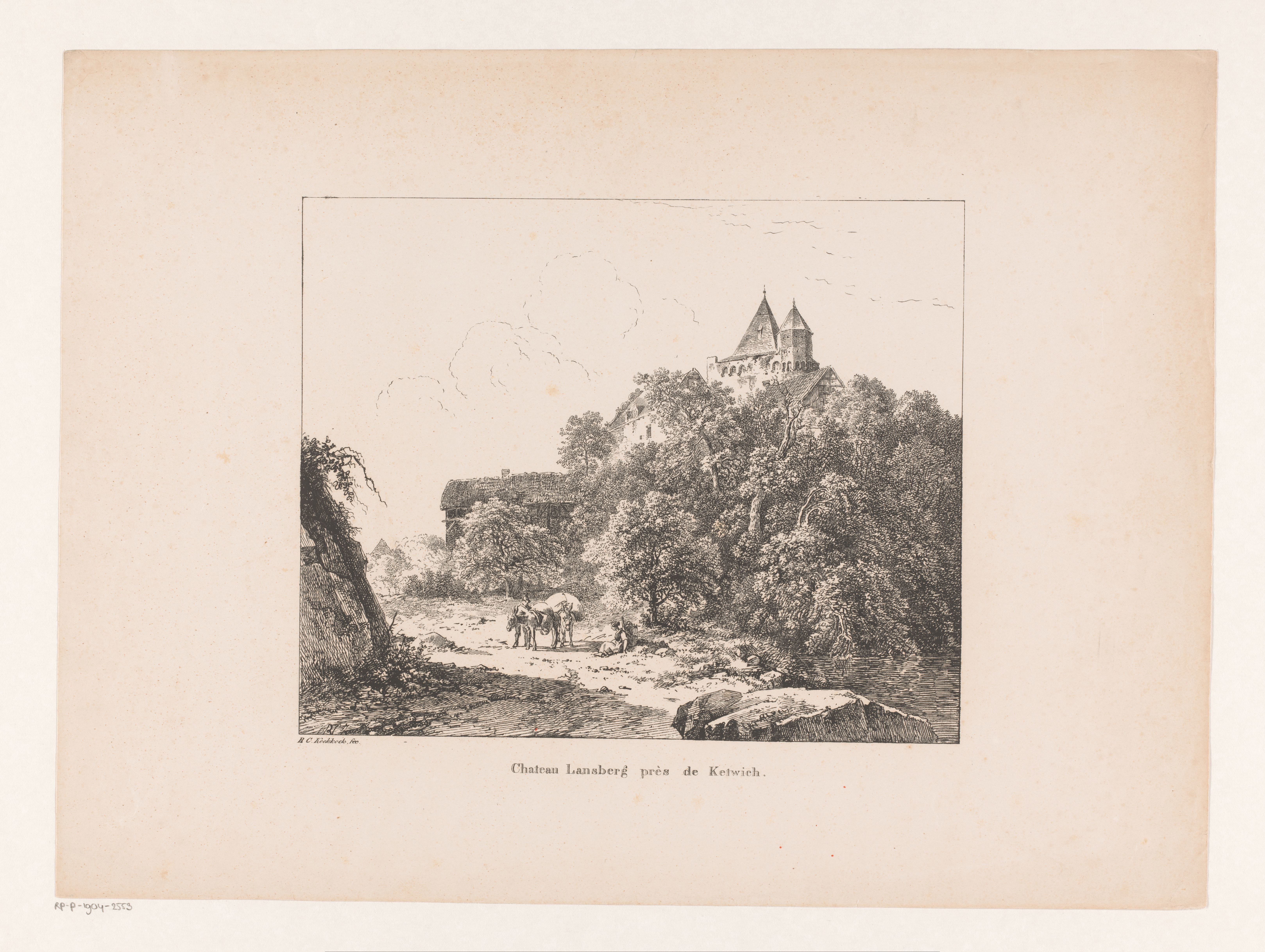 Kasteel Lansberg bij Kettwig