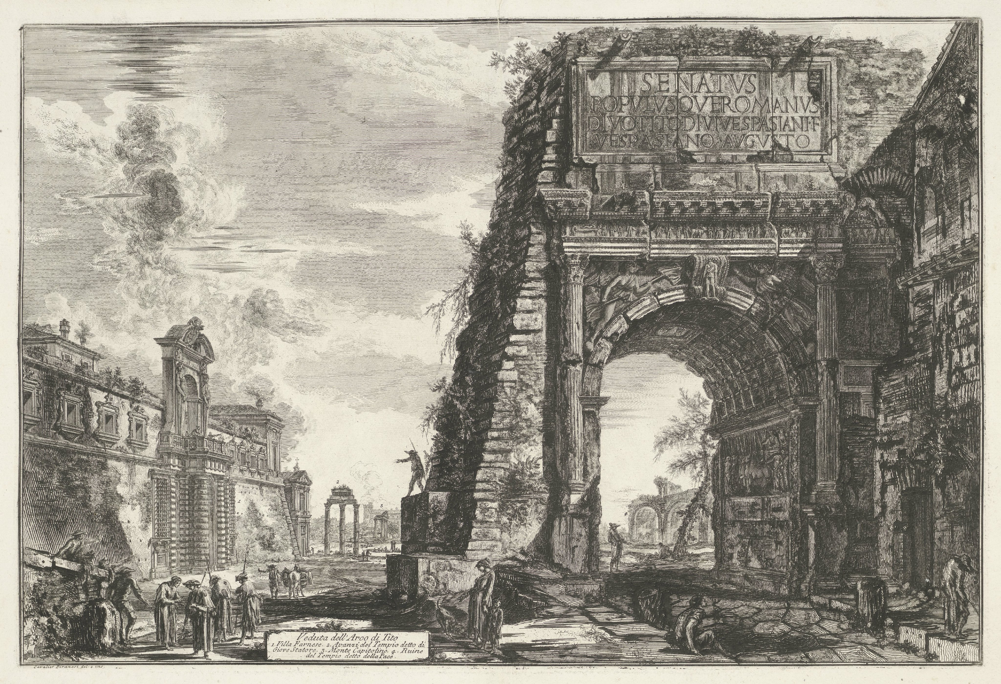 Boog van Titus te Rome
