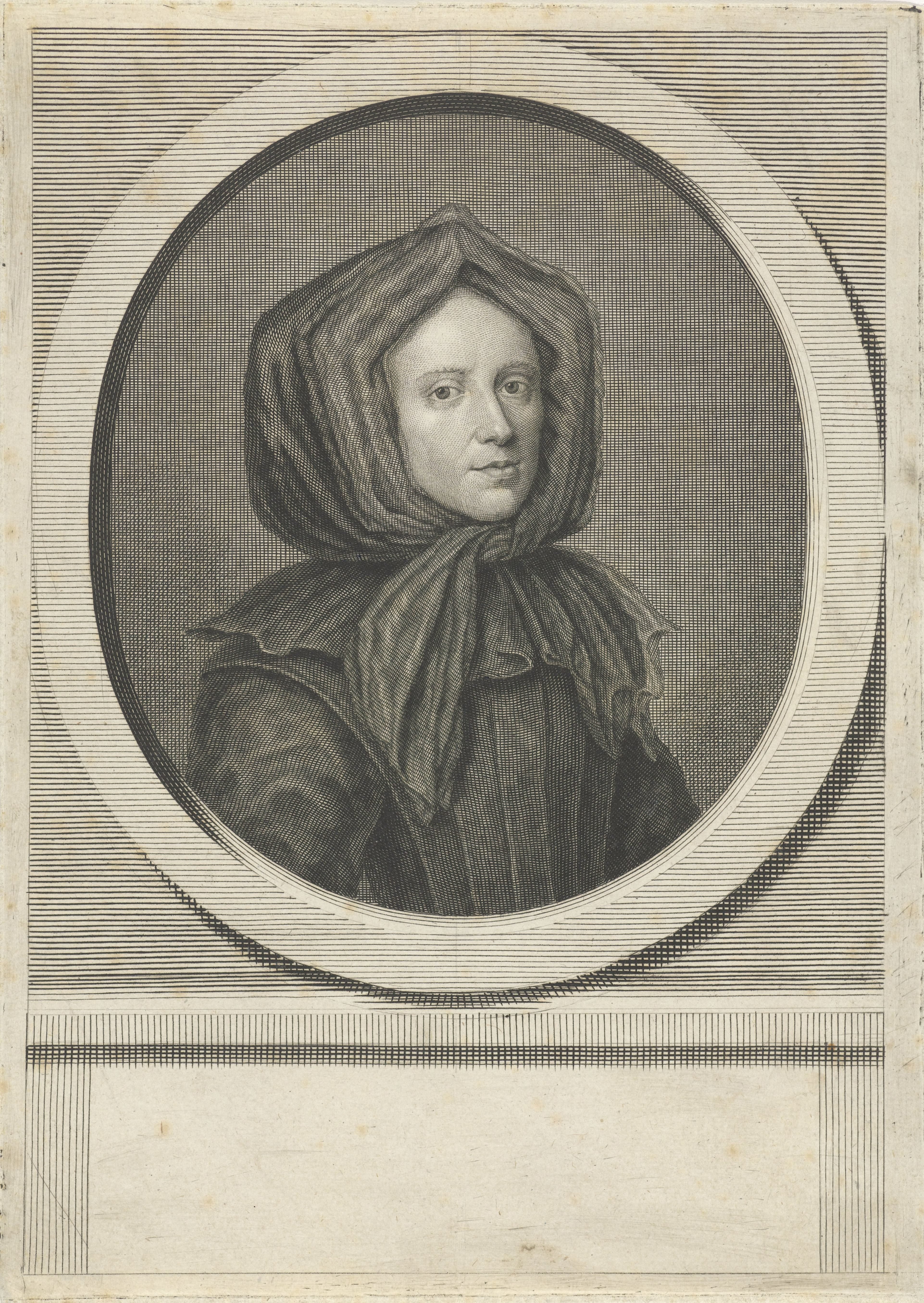 Portret van Antoinette Bourignon