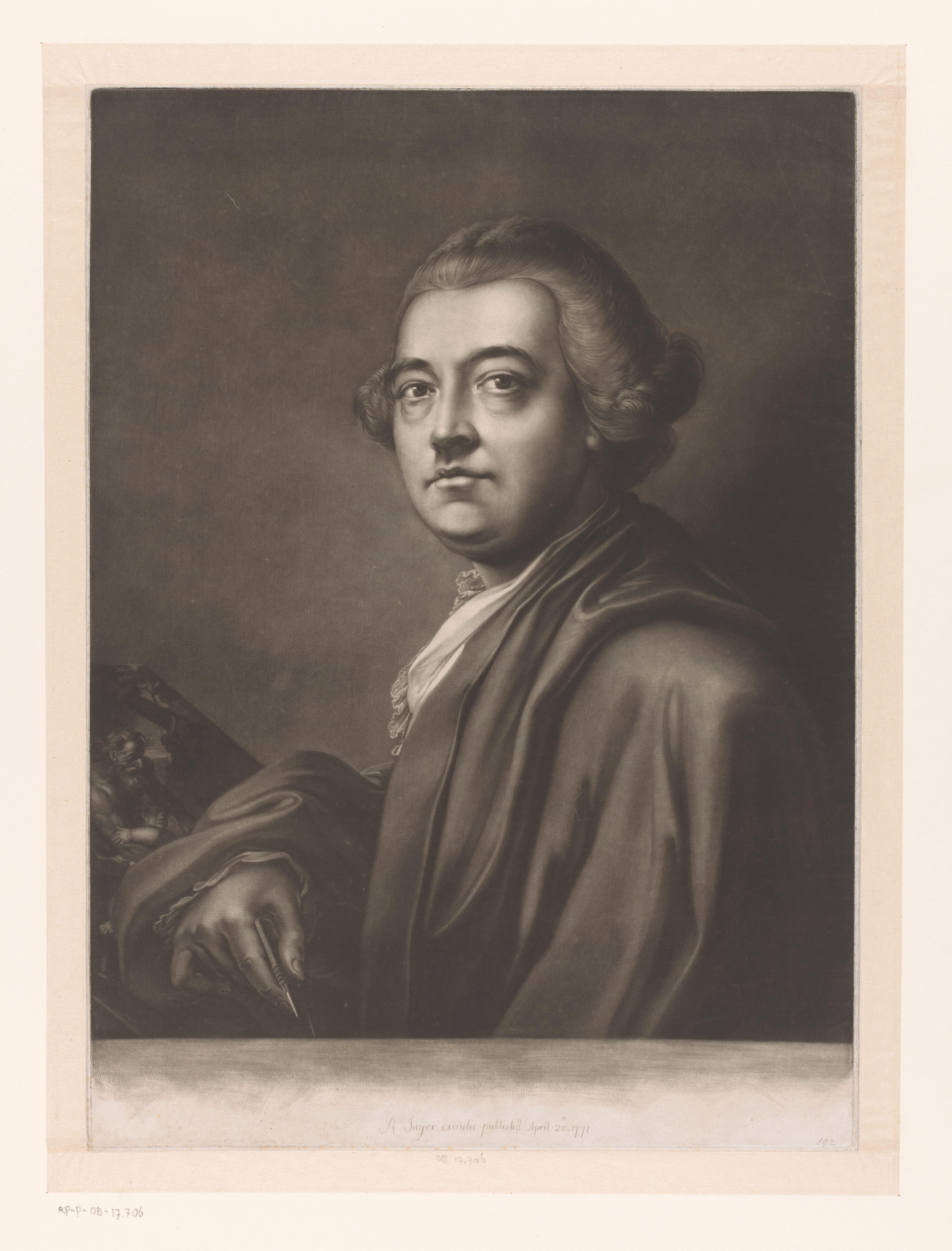 Portret van James McArdell