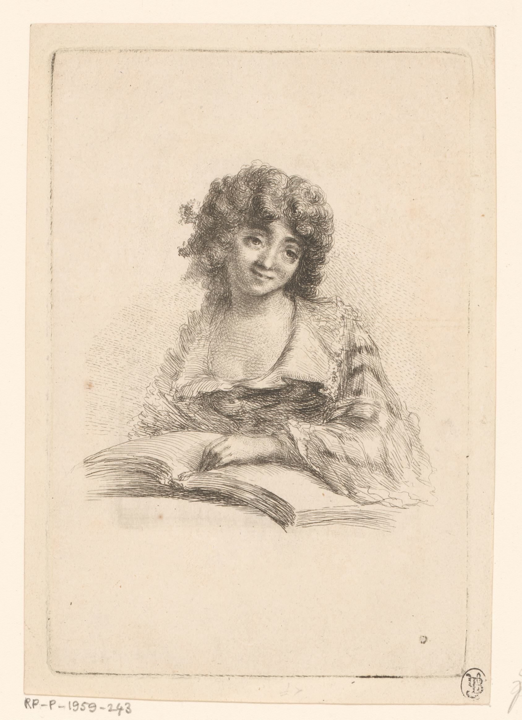 Portret van Isabella Teotochi Albrizzi
