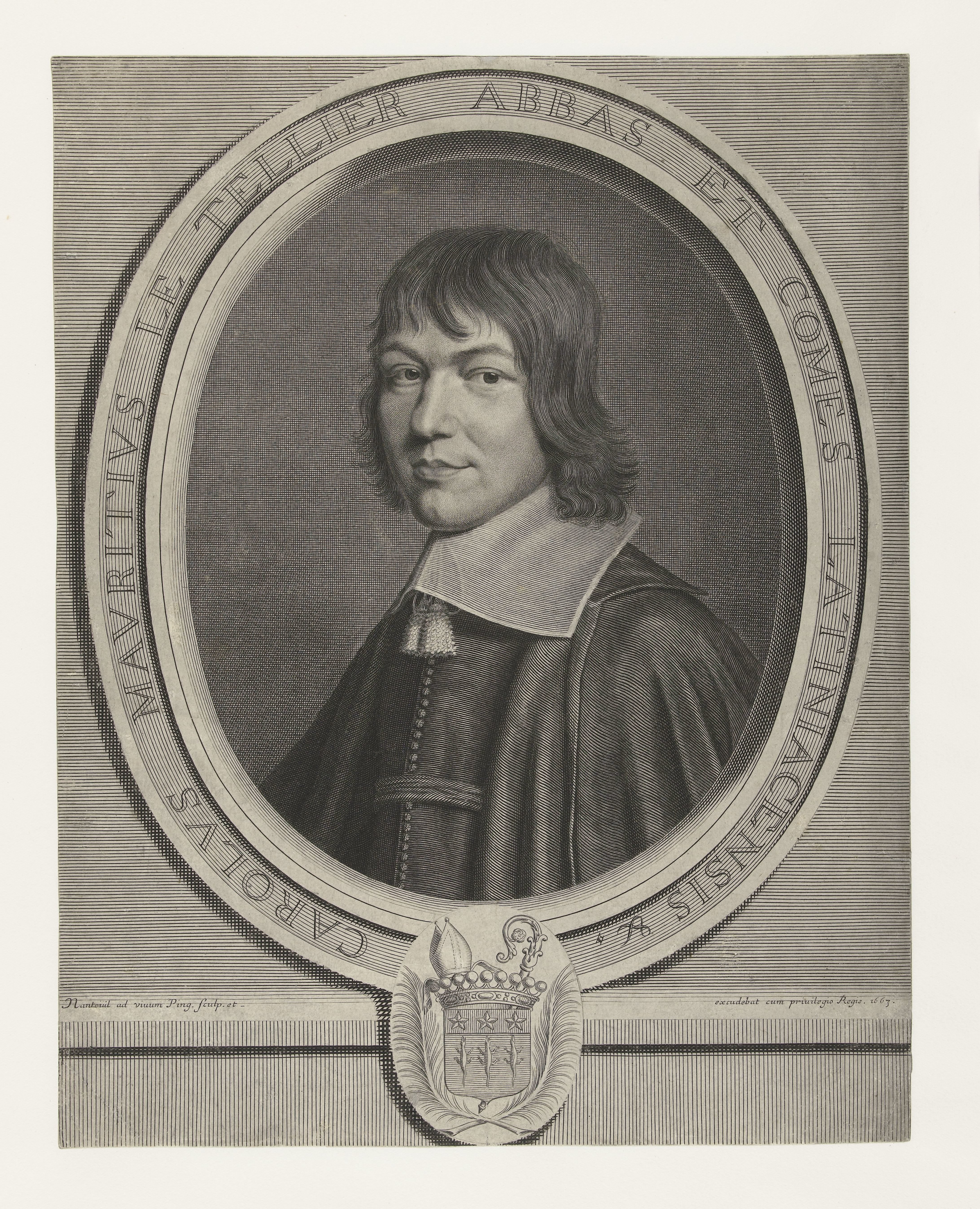 Portret van Charles-Maurice Le Tellier