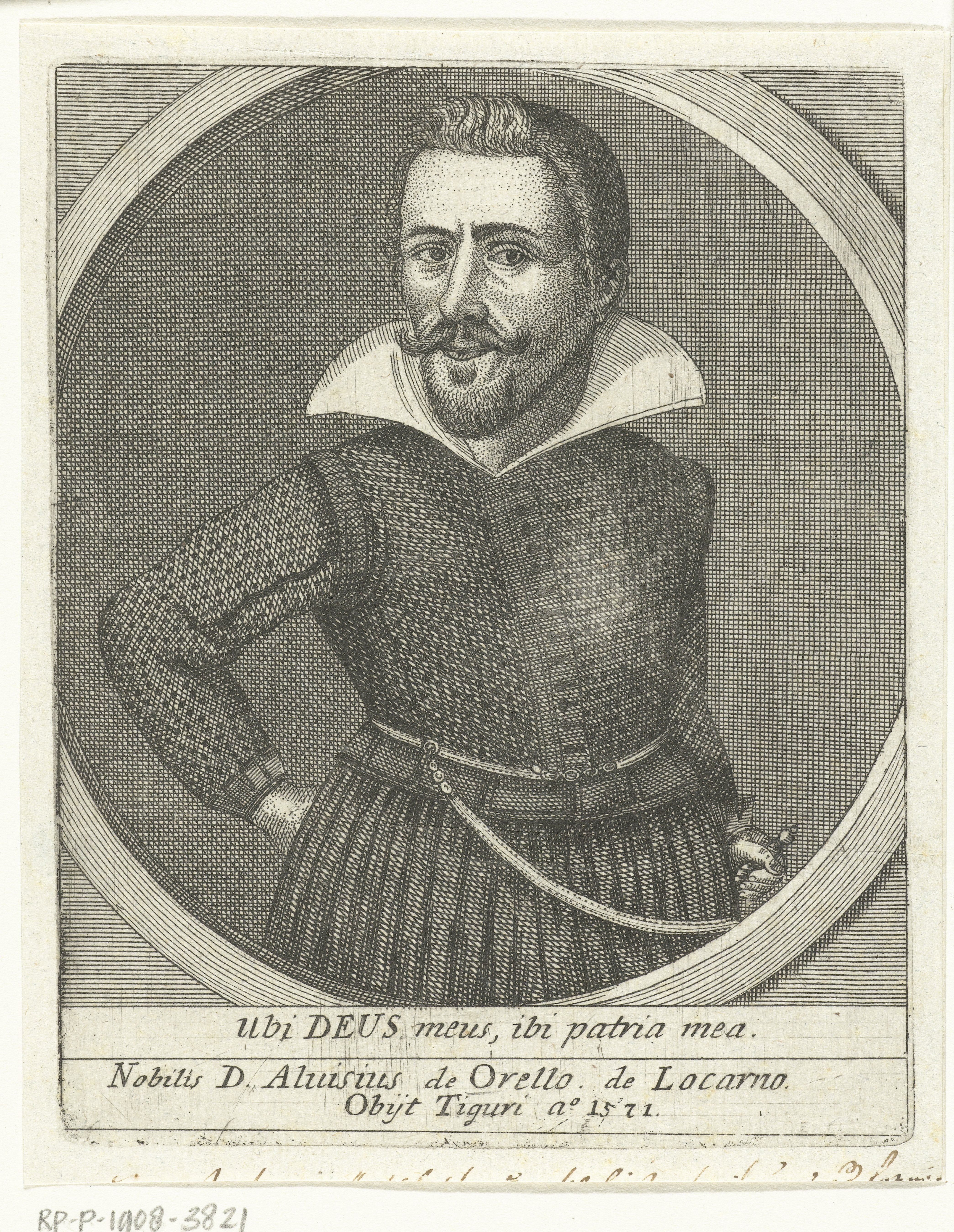 Portret van Aluisius de Orello