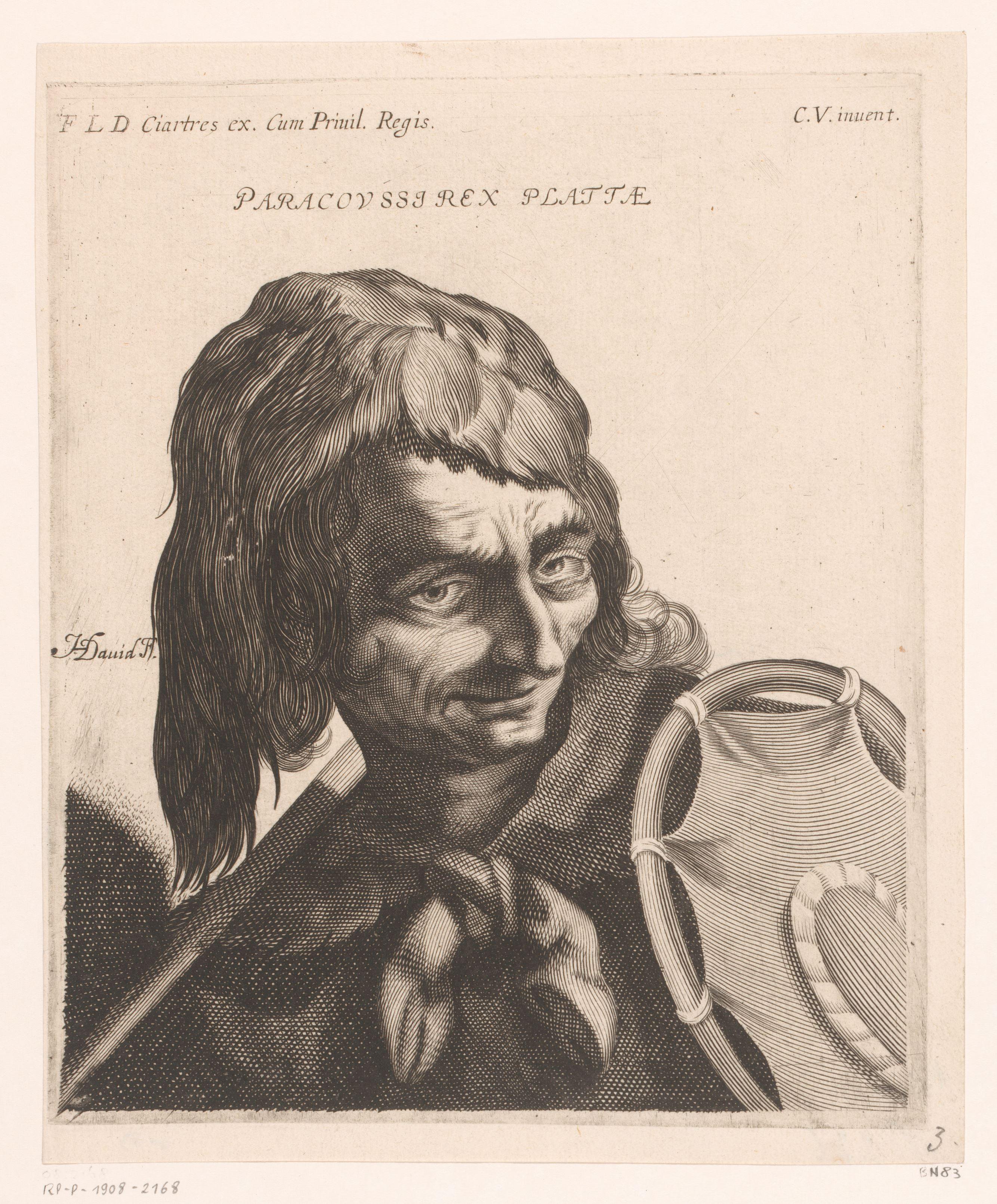 Portret van Paracoussi