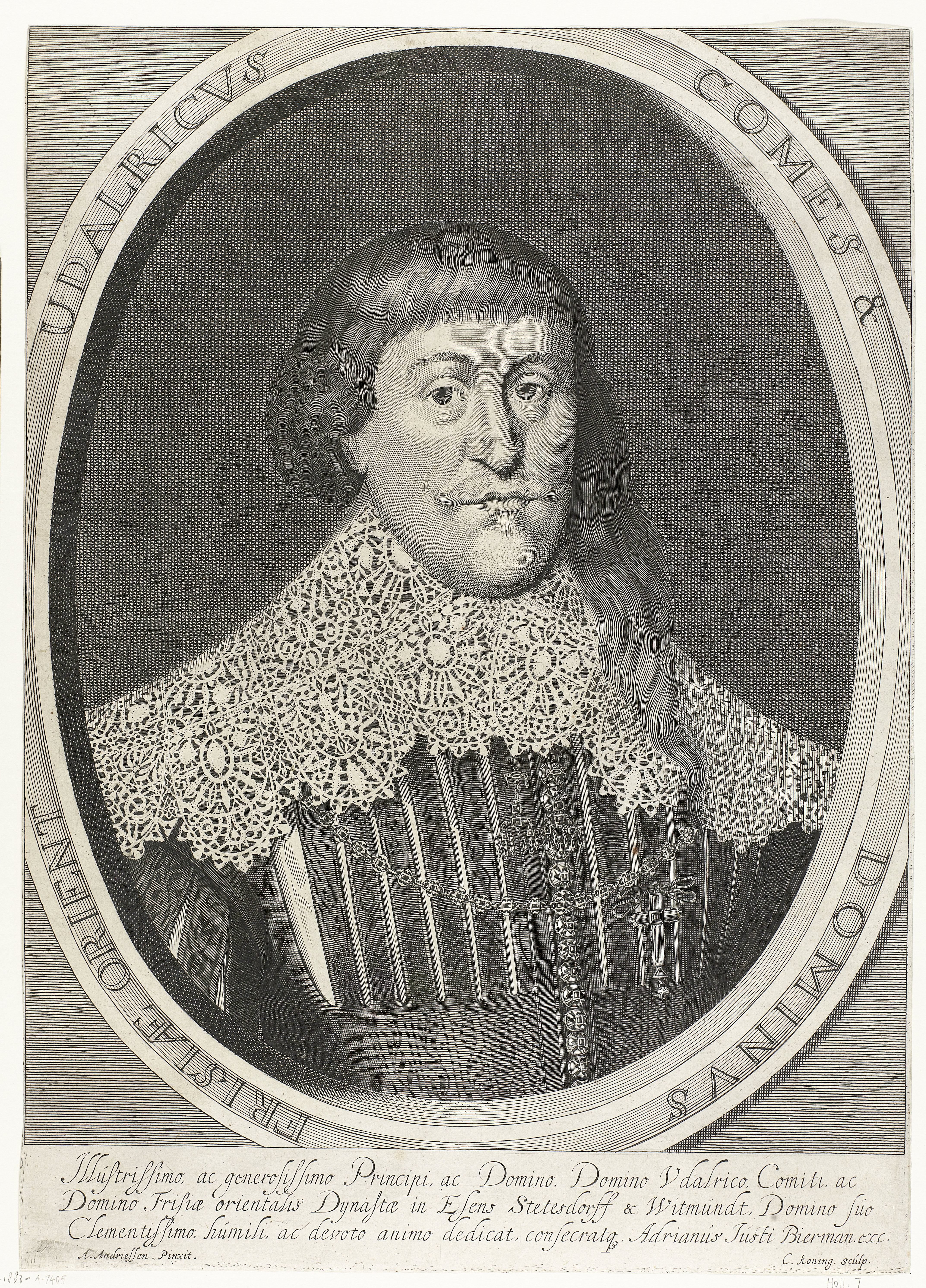 Portret van Udalricus