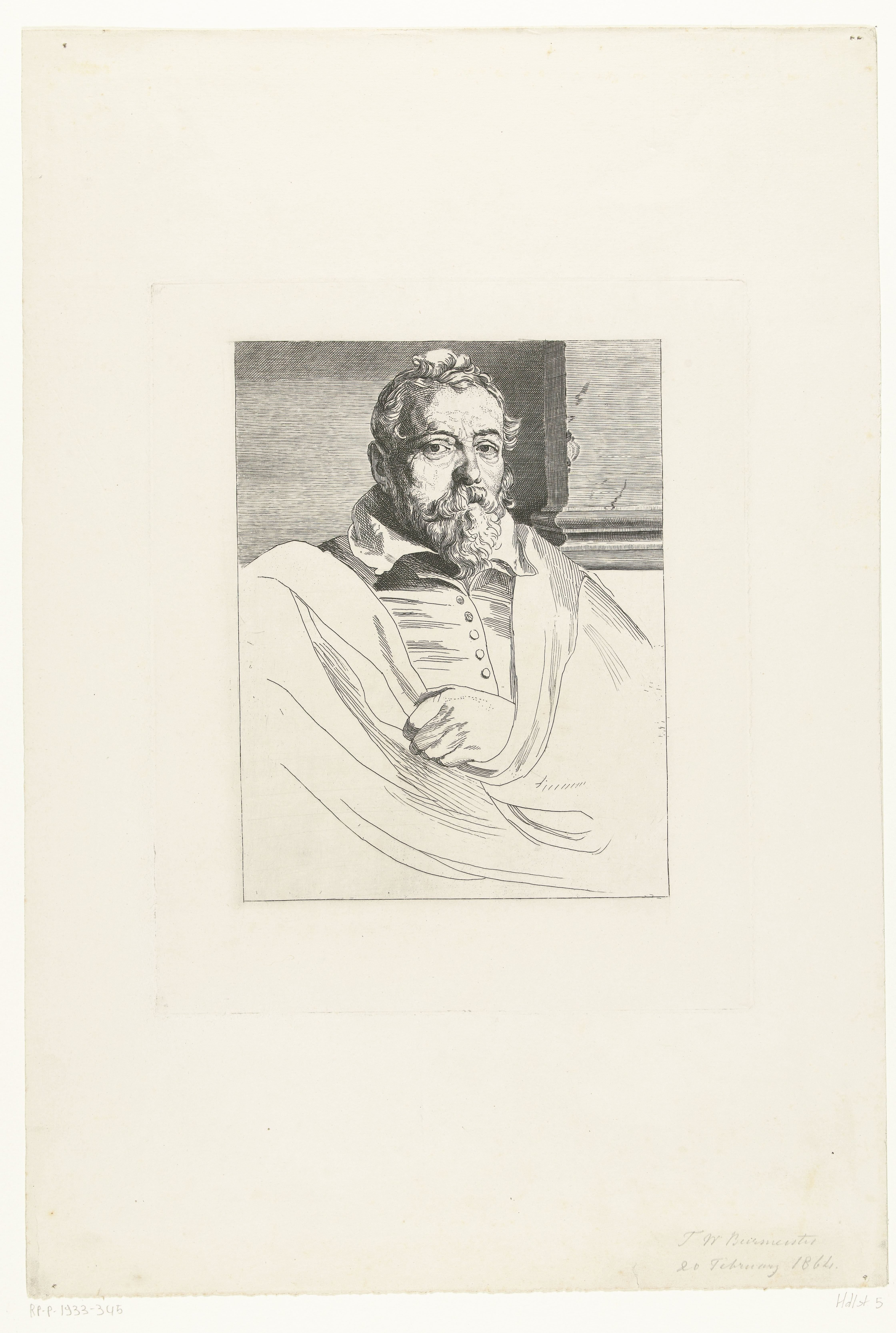 Portret van Frans Francken de oude