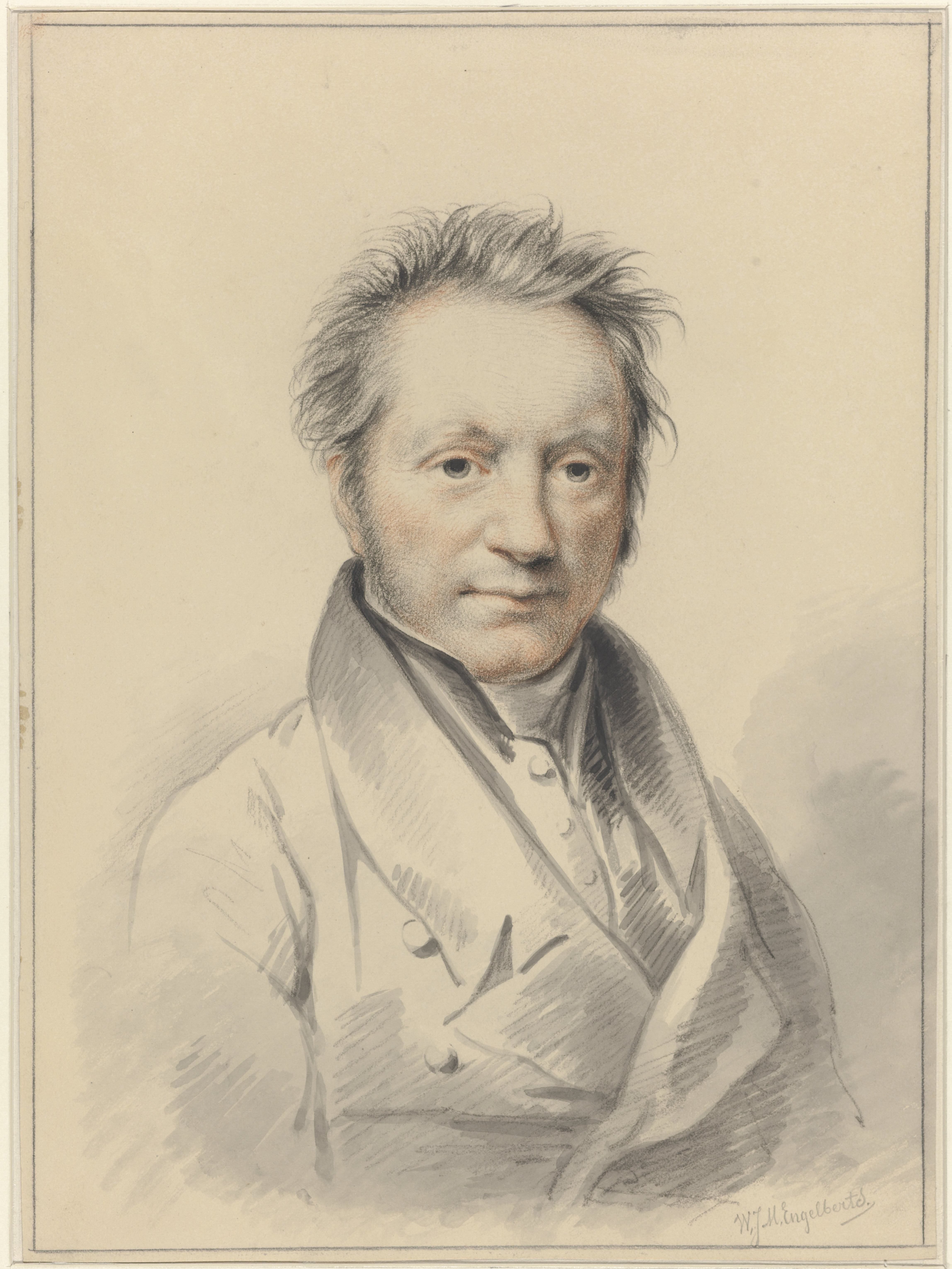 Portret van Engelbert Michael Engelberts