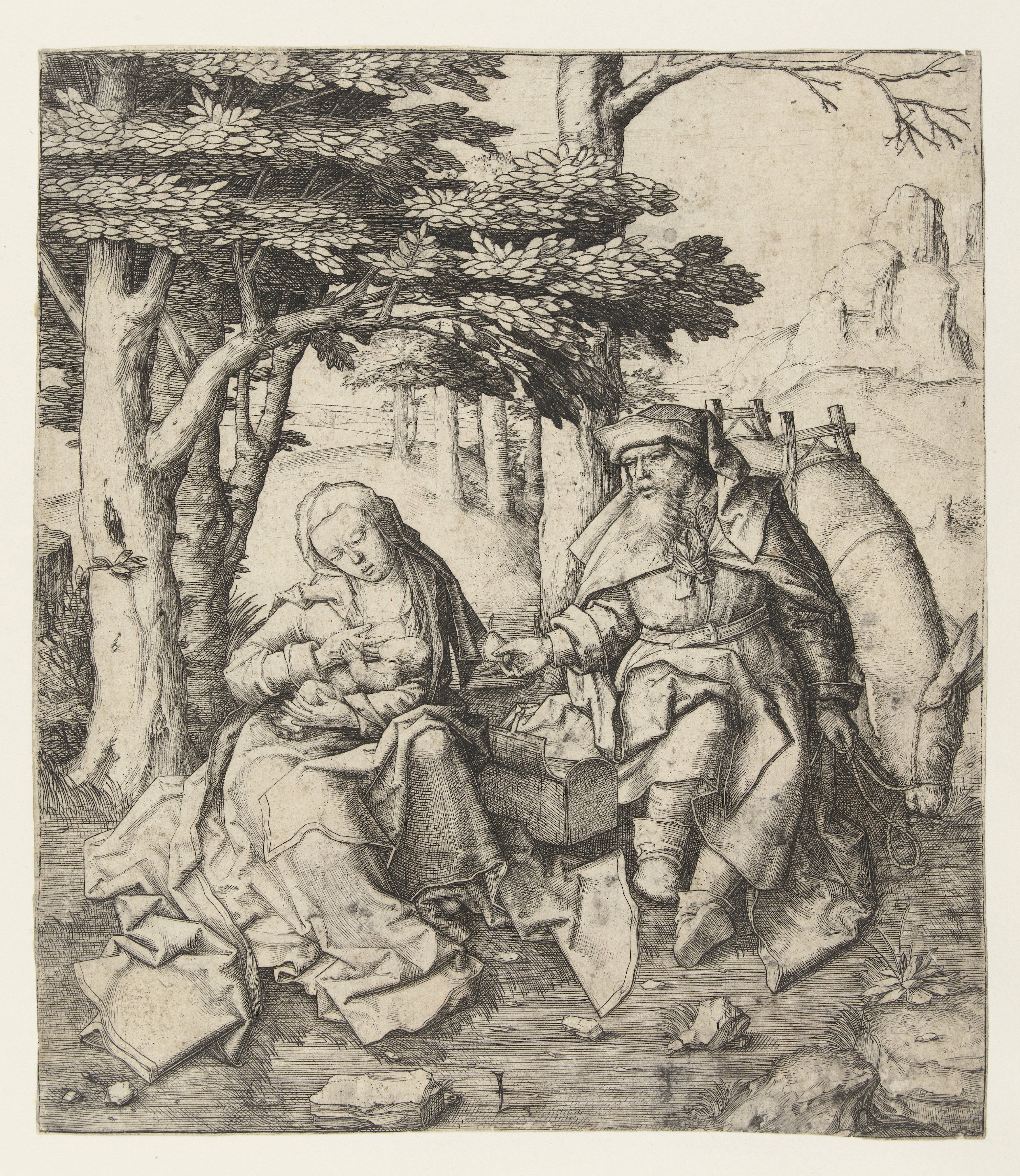 Rest on the Flight into Egypt