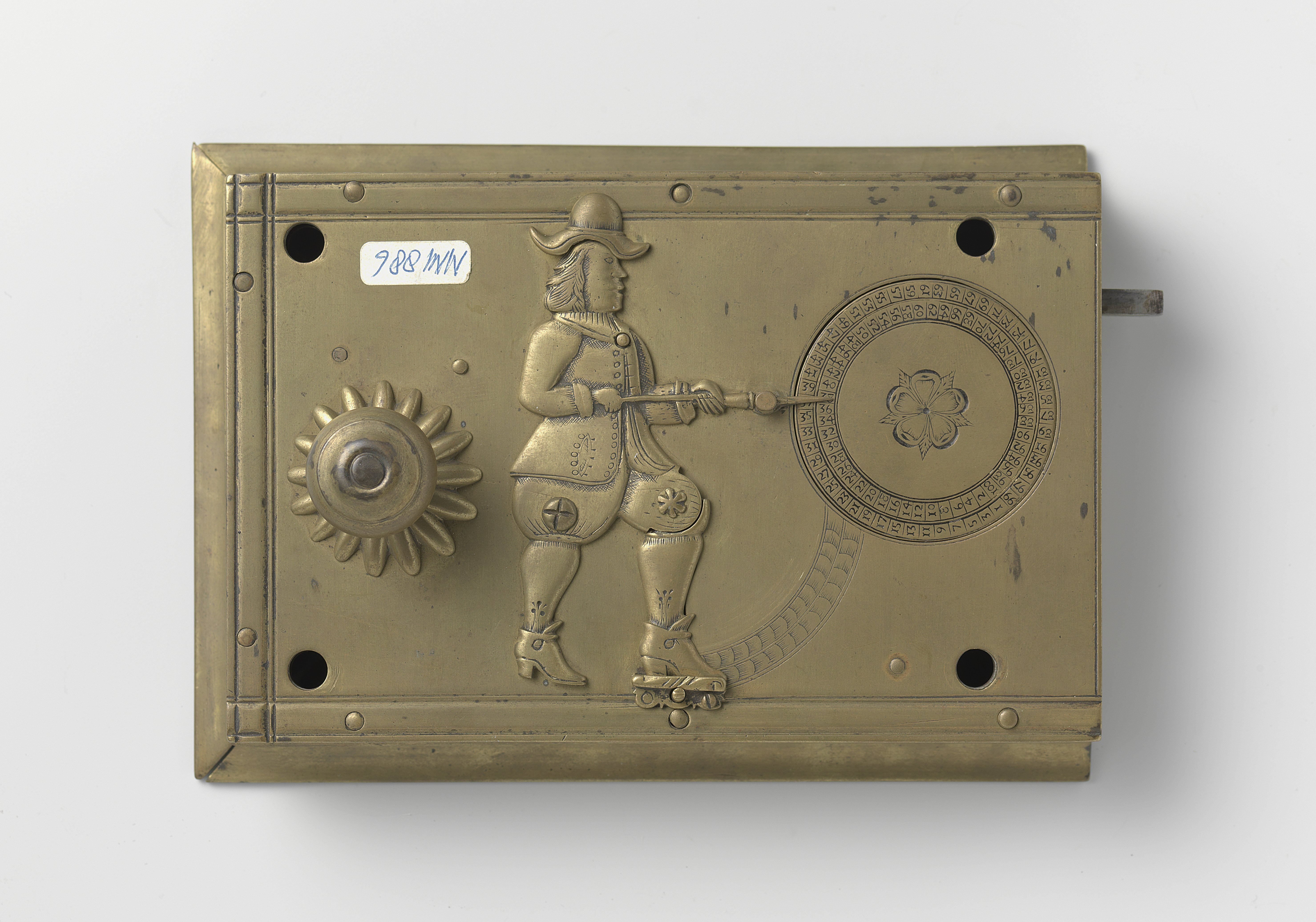 Detector lock with key