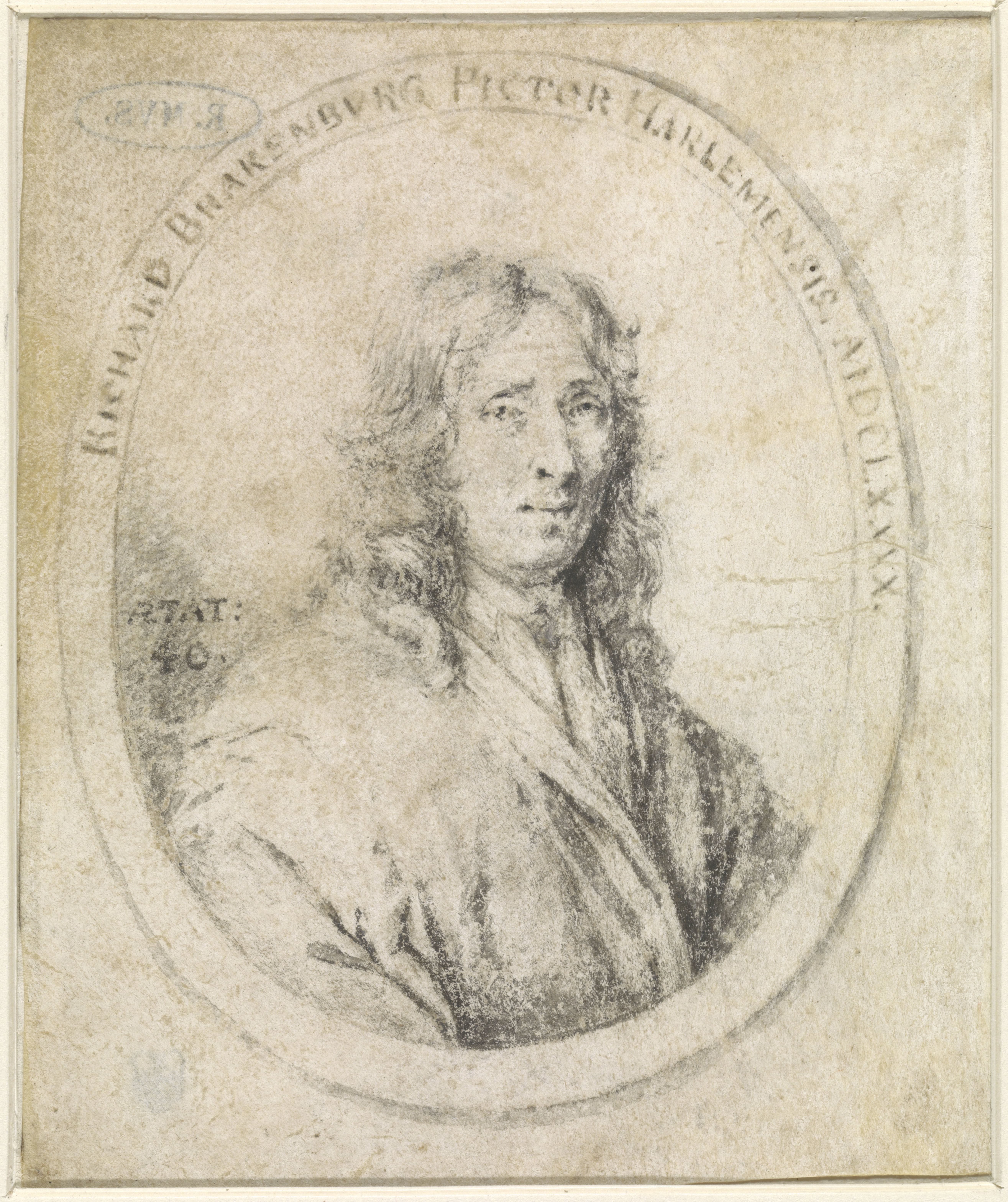 Portret van Richard Brakenburg