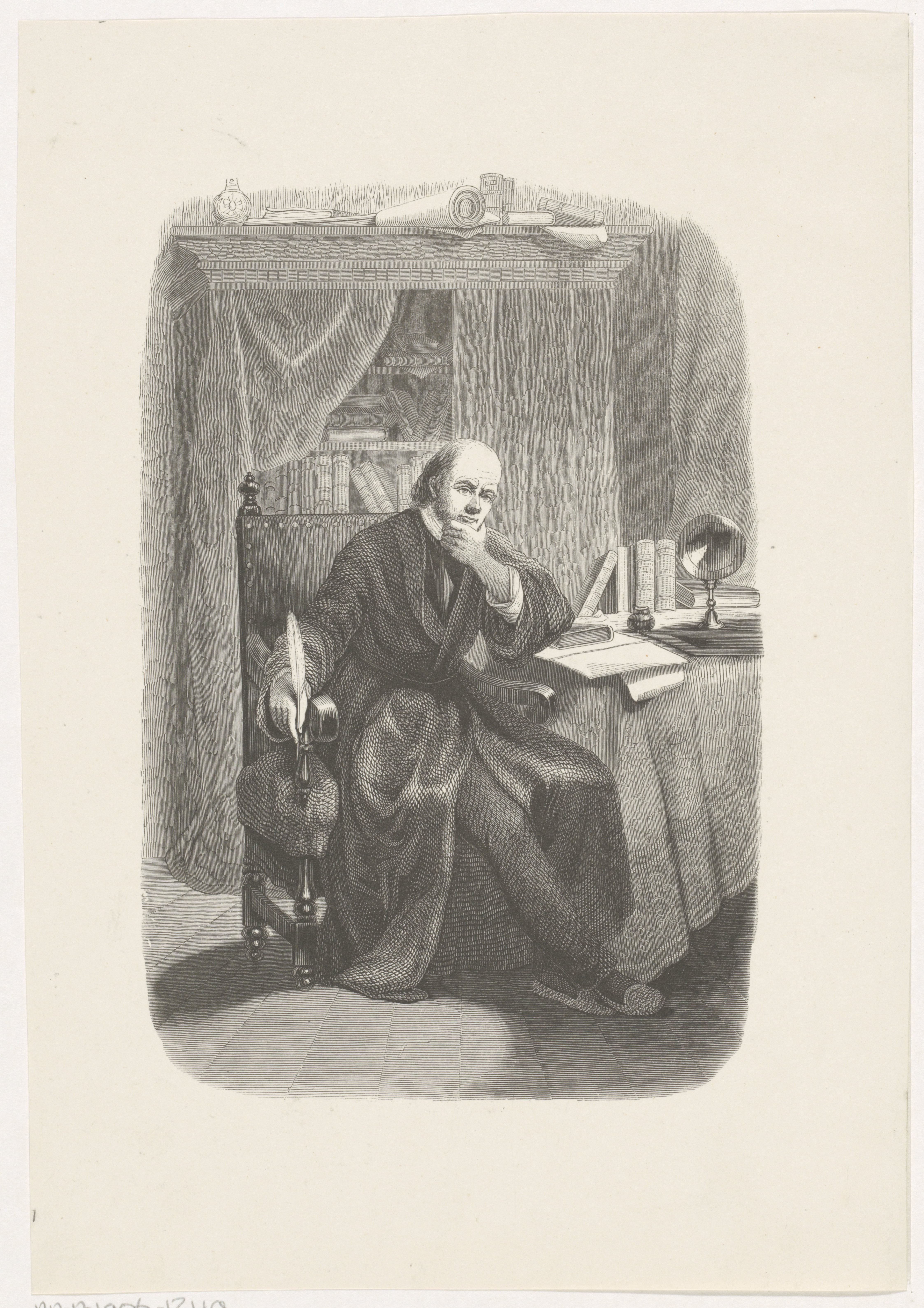 Portret van Johannes Immerzeel