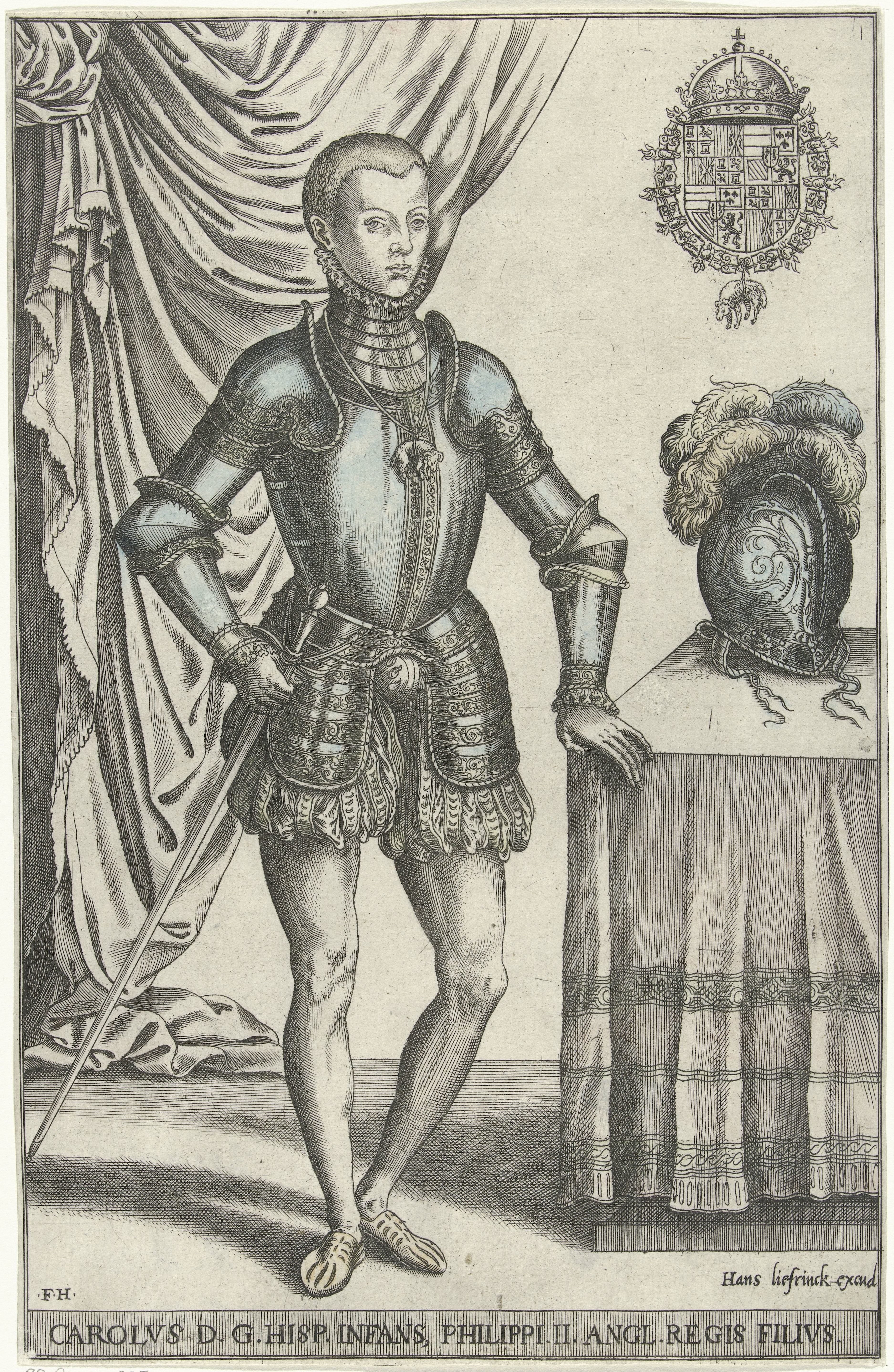 Portret van Don Carlos