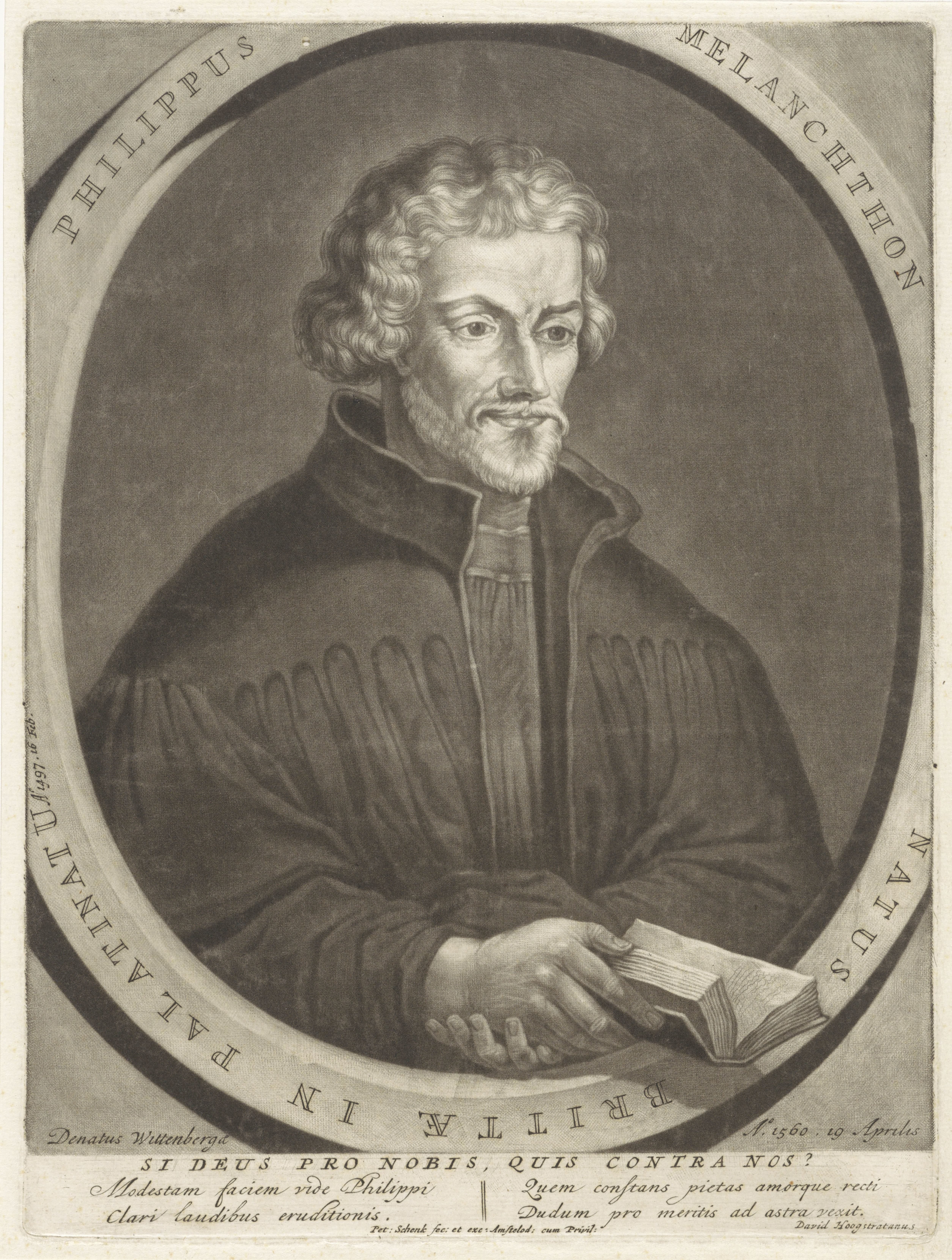 Portret van Philipp Melanchthon