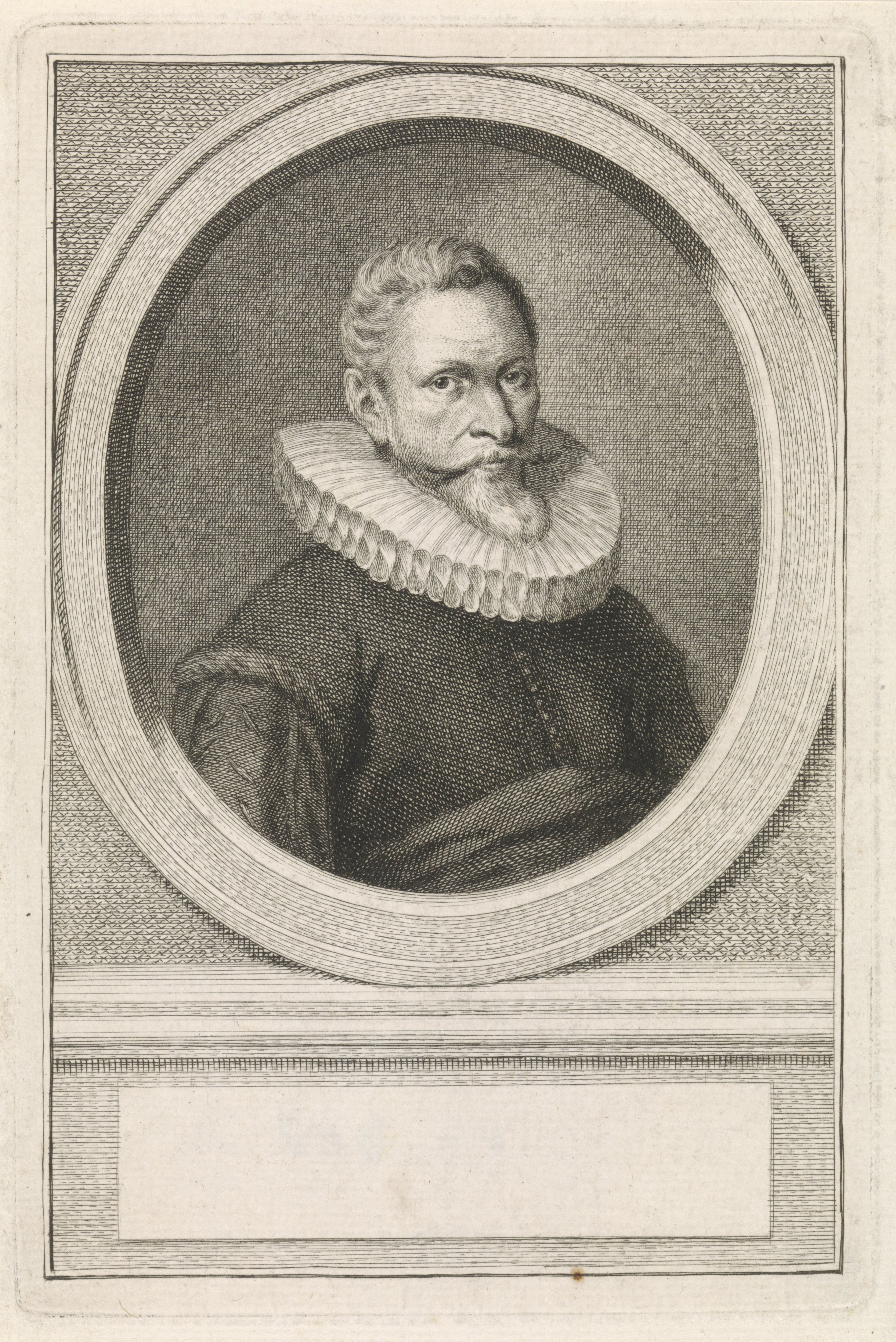 Portret van Jacob Cornelisz Banjaert, genaamd Van Neck