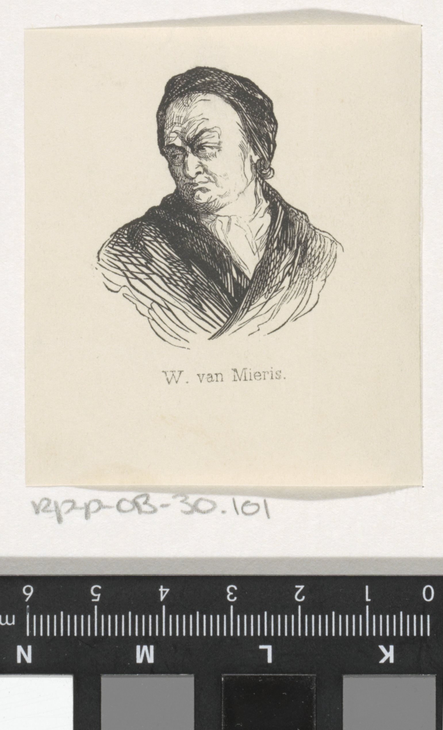 Portret van Willem van Mieris