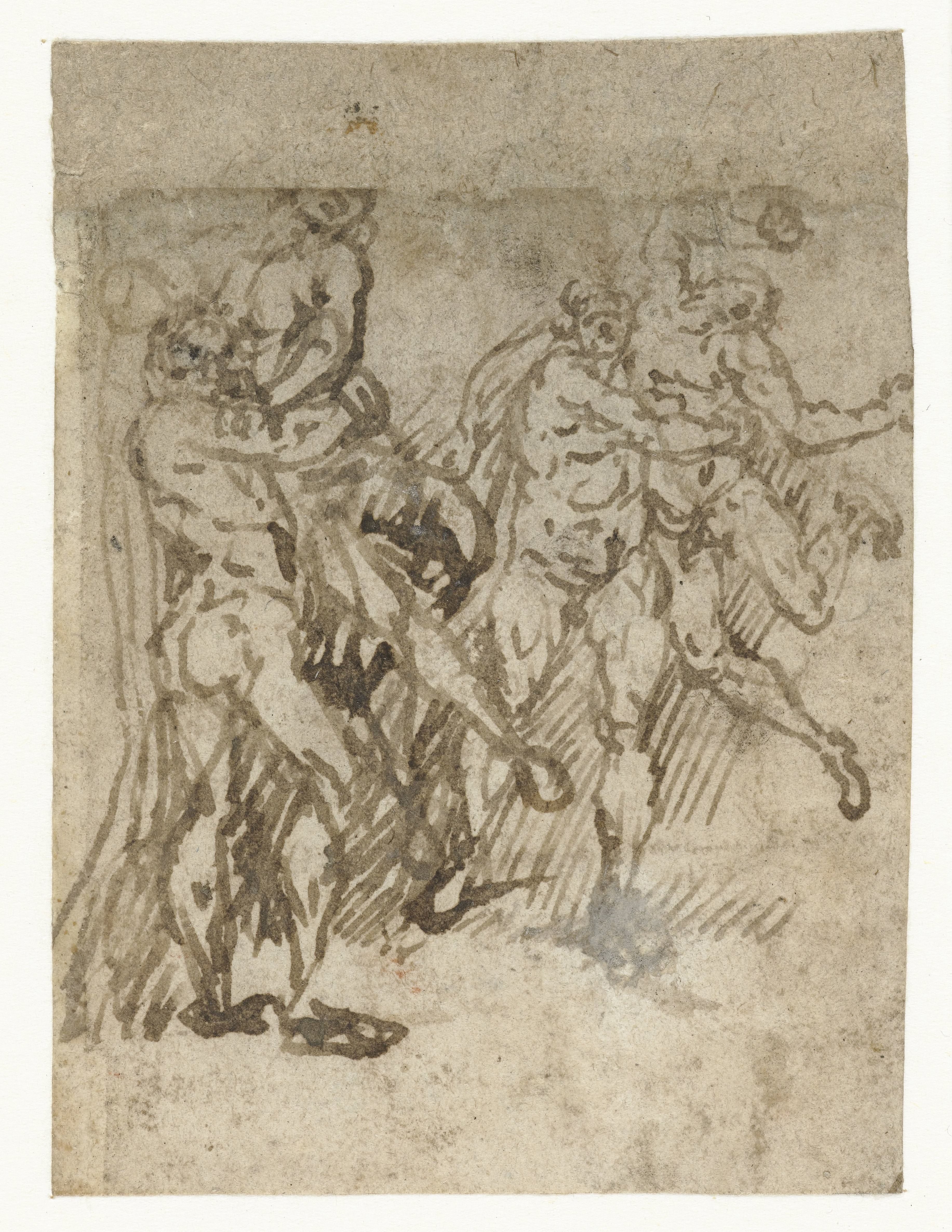 Twee studies voor Hercules en Antaeus