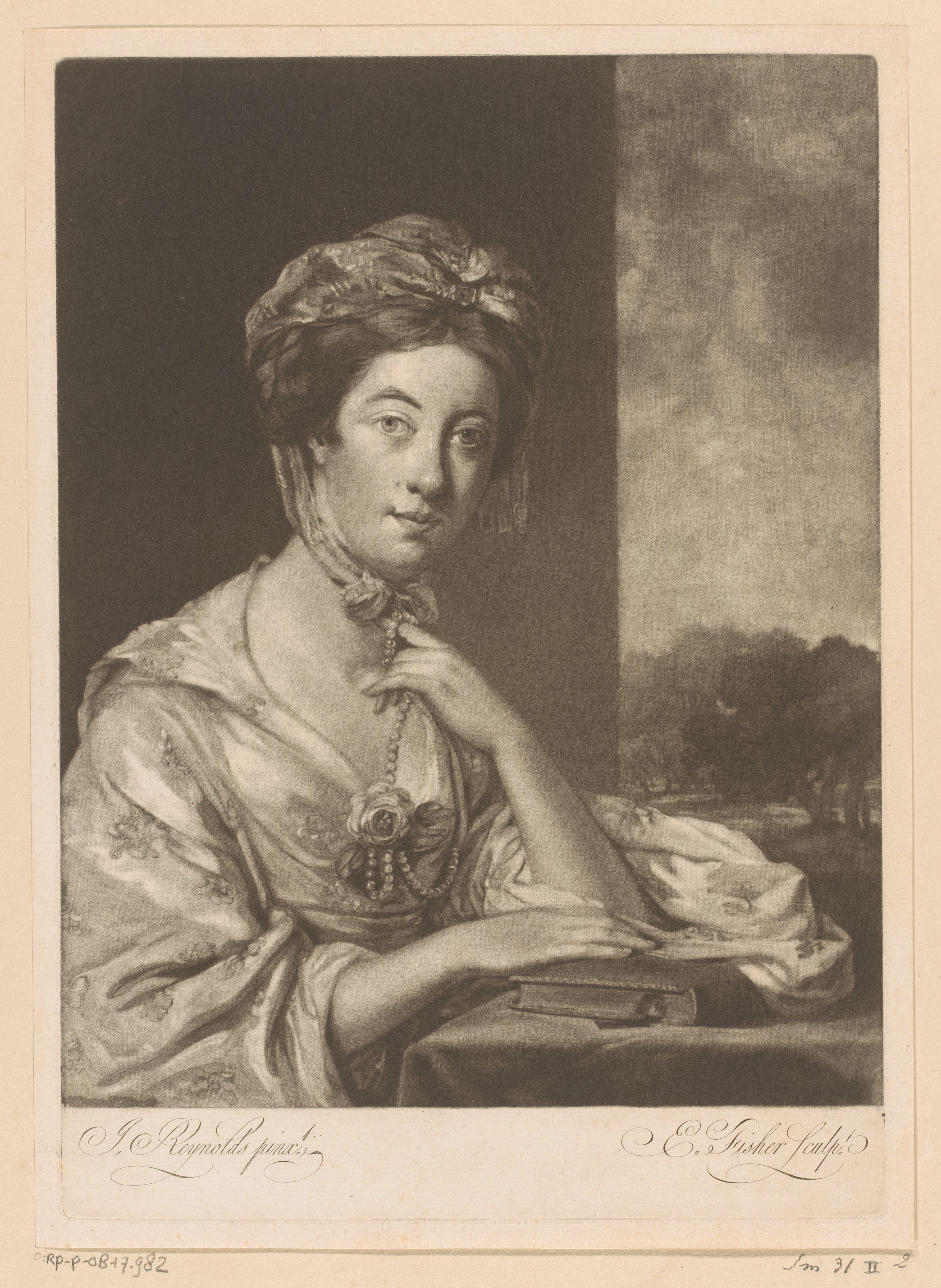 Portret van Mary Hope