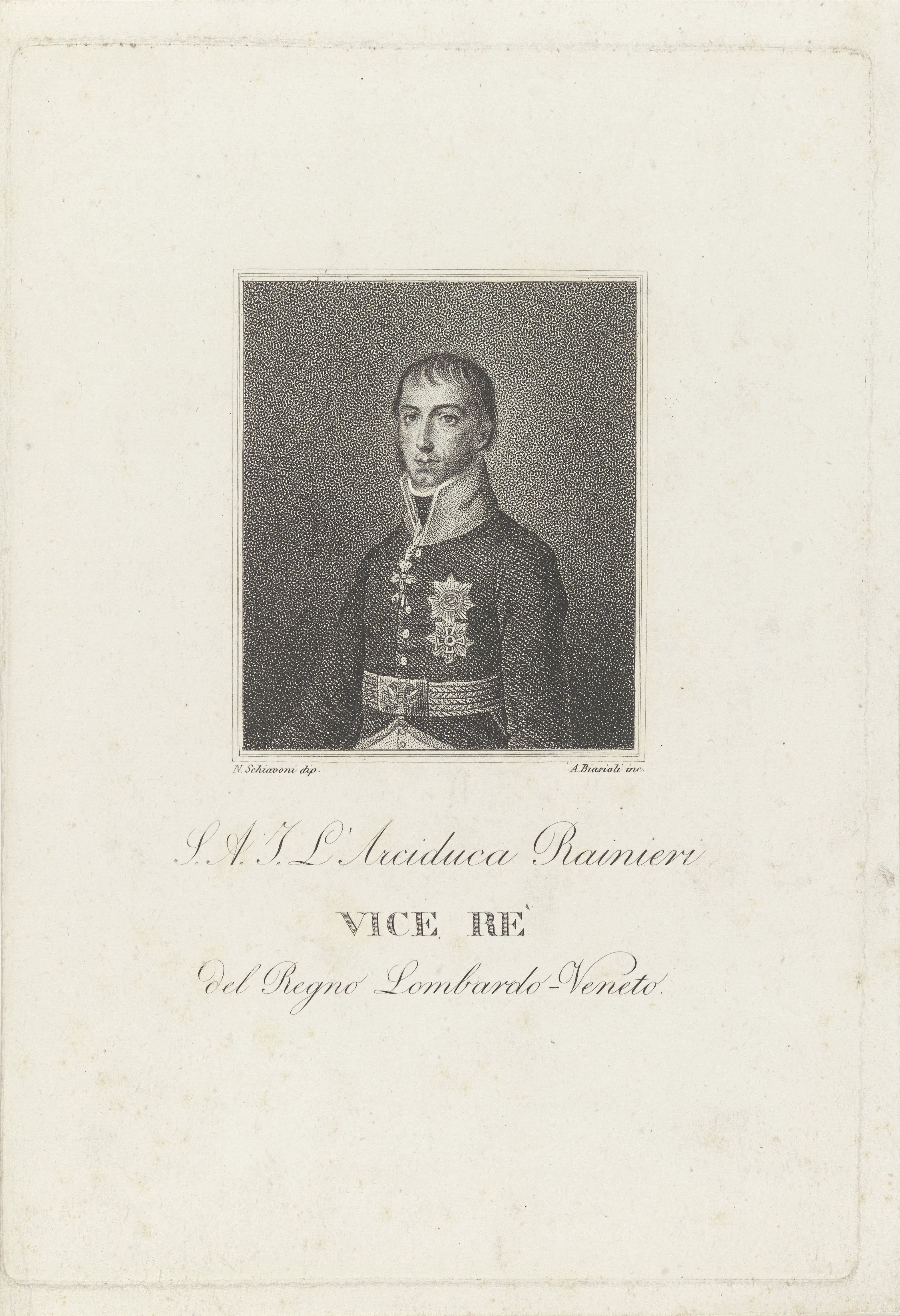 Portret van aartshertog Rainieri