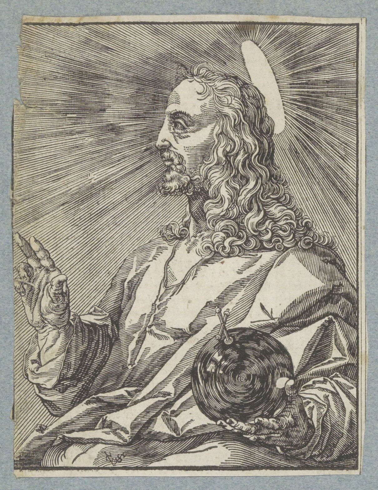 Christus als Salvator Mundi
