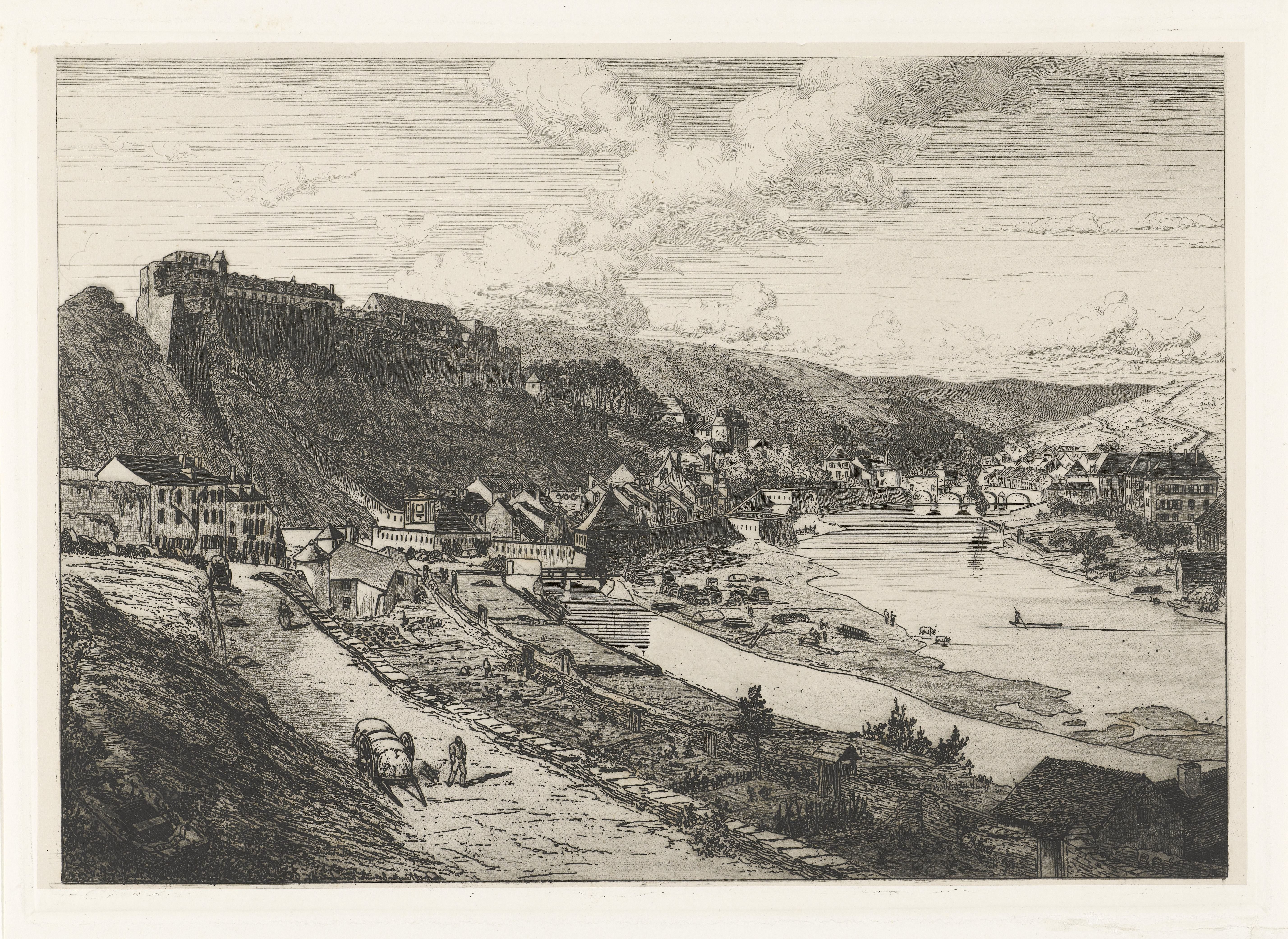 Gezicht op Bouillon