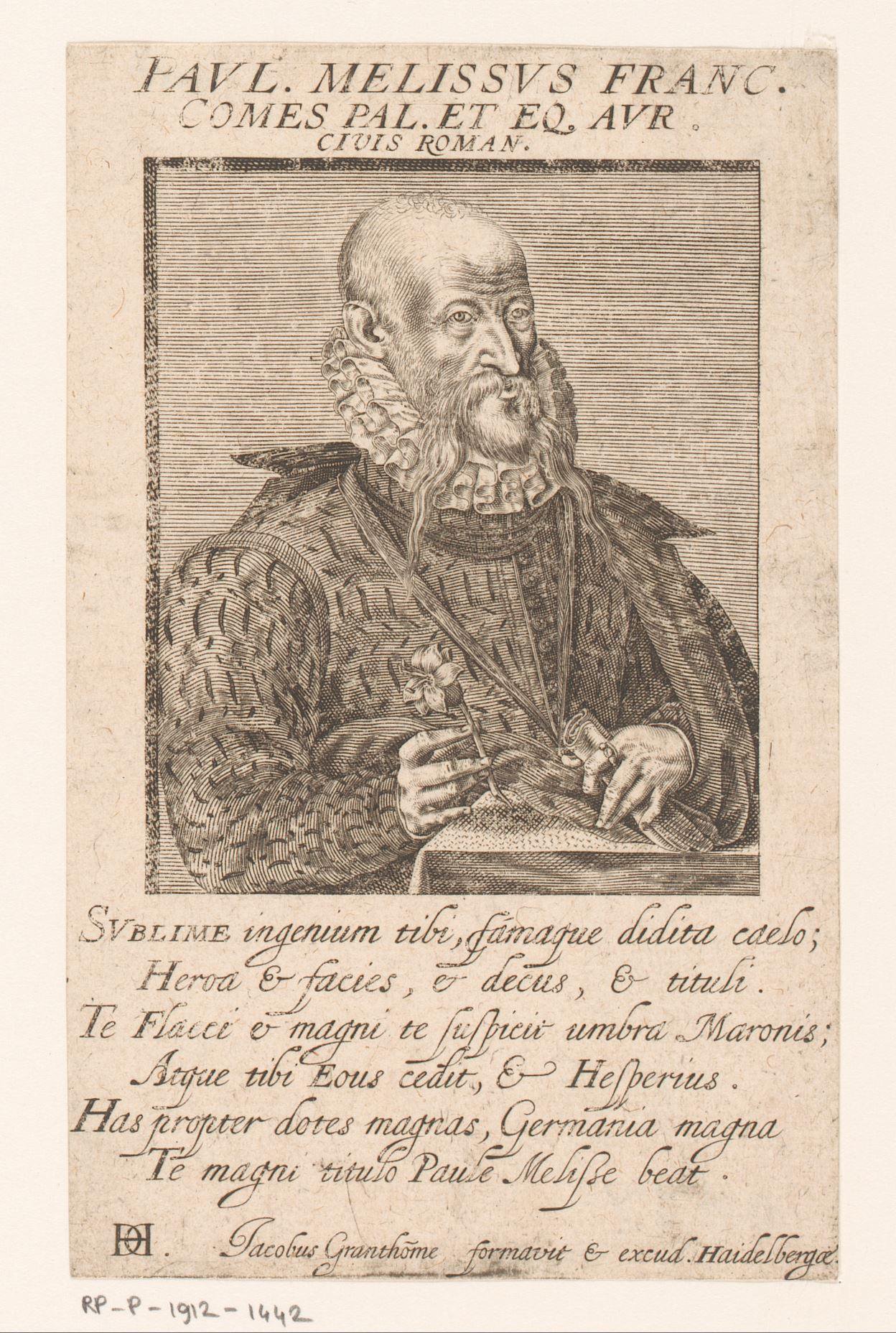 Portret van Paul Schede