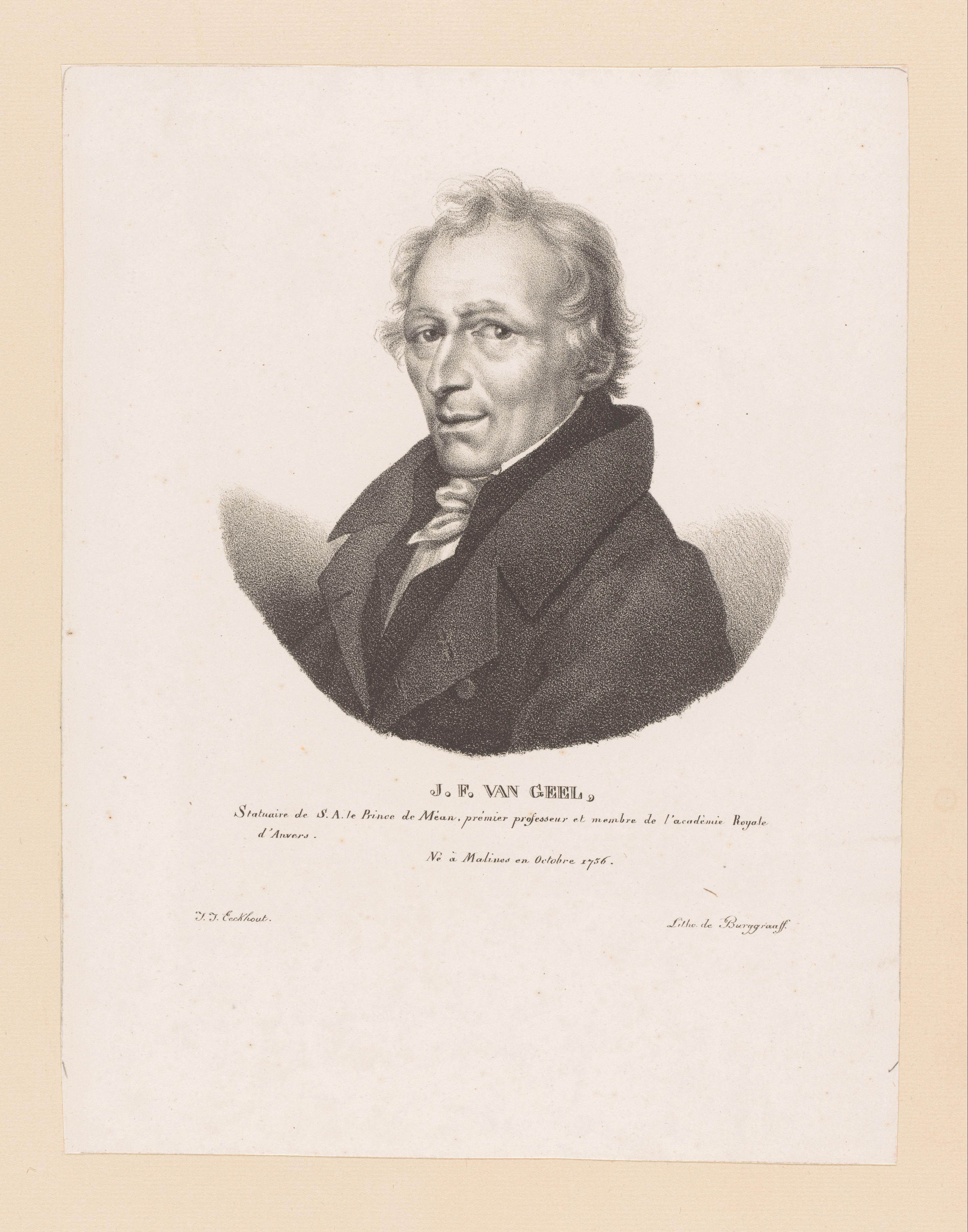 Portret van Jan Frans van Geel