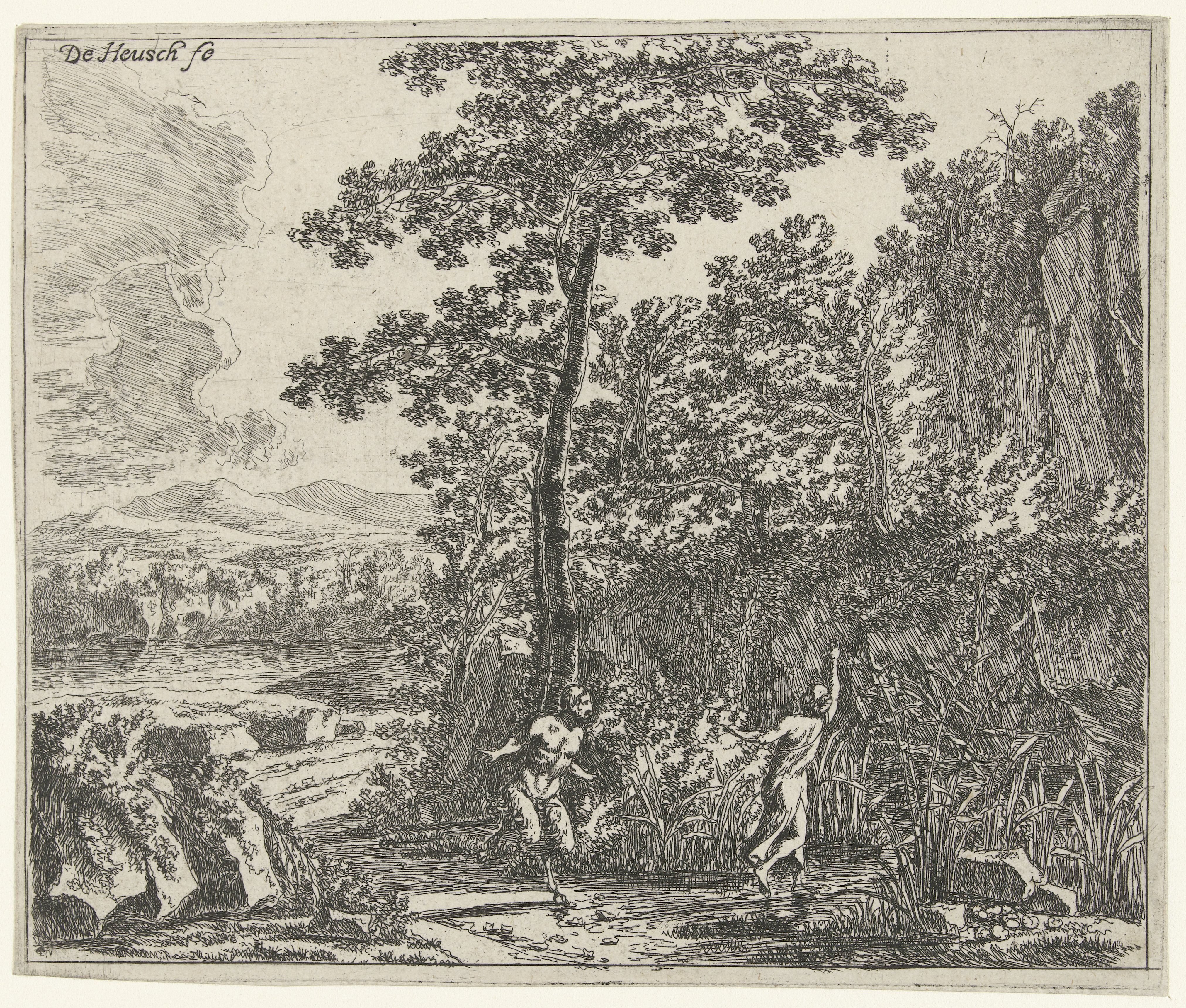 Landschap met Pan en Syrinx