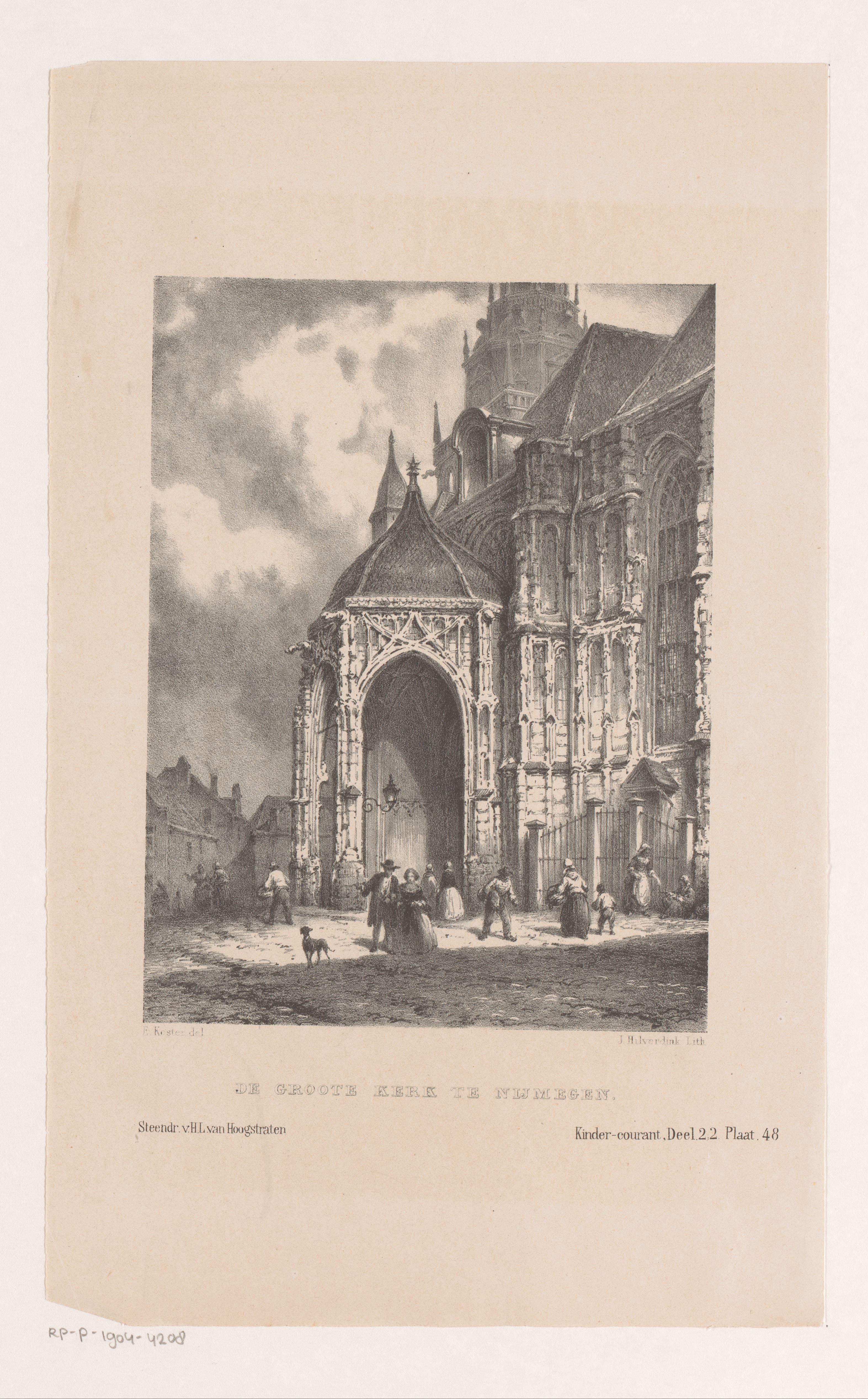 Ingang van de Sint-Stevenskerk Nijmegen