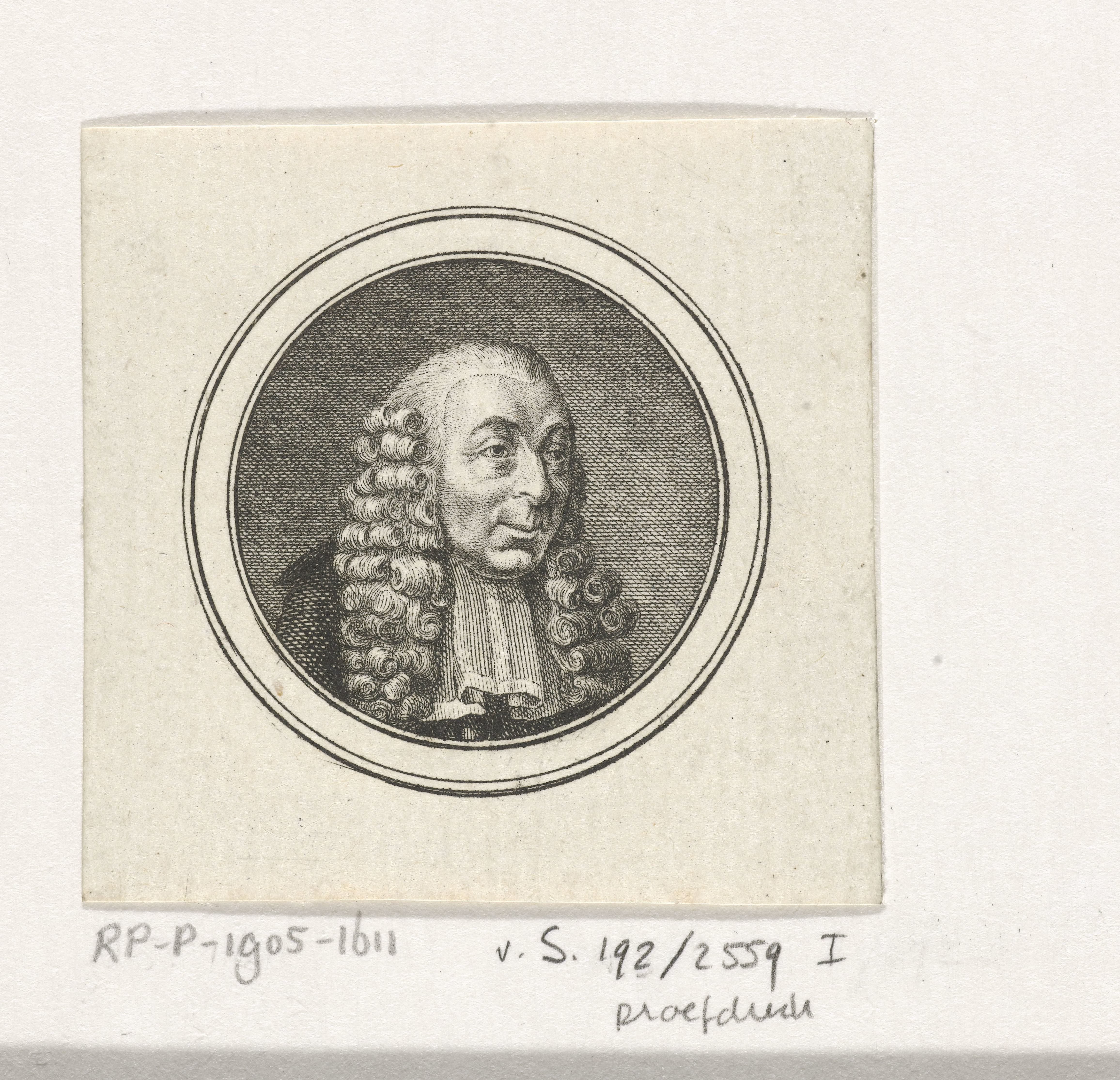 Portret van Hendrik Danielsz. Hooft