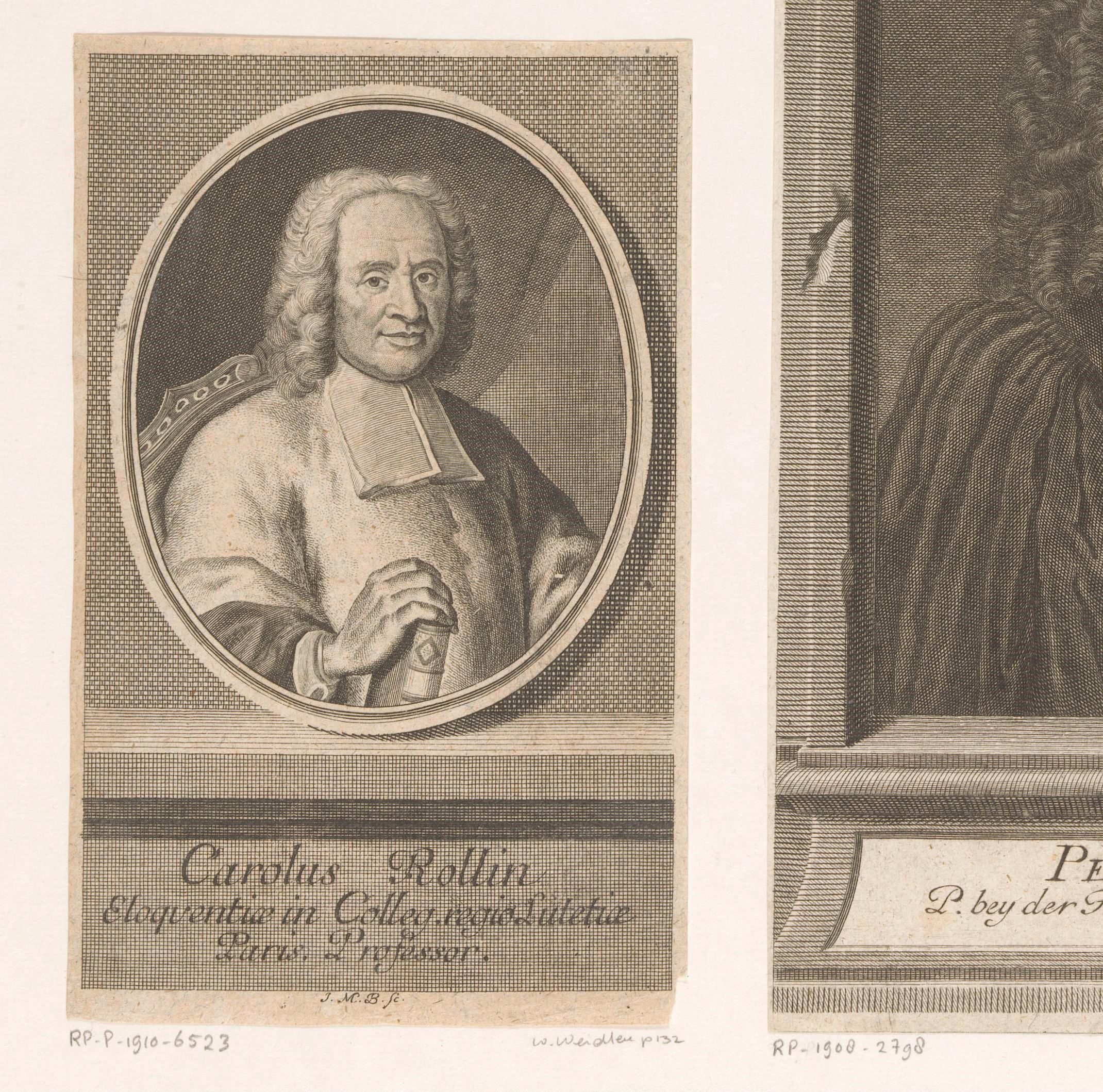 Portret van Charles Rollin