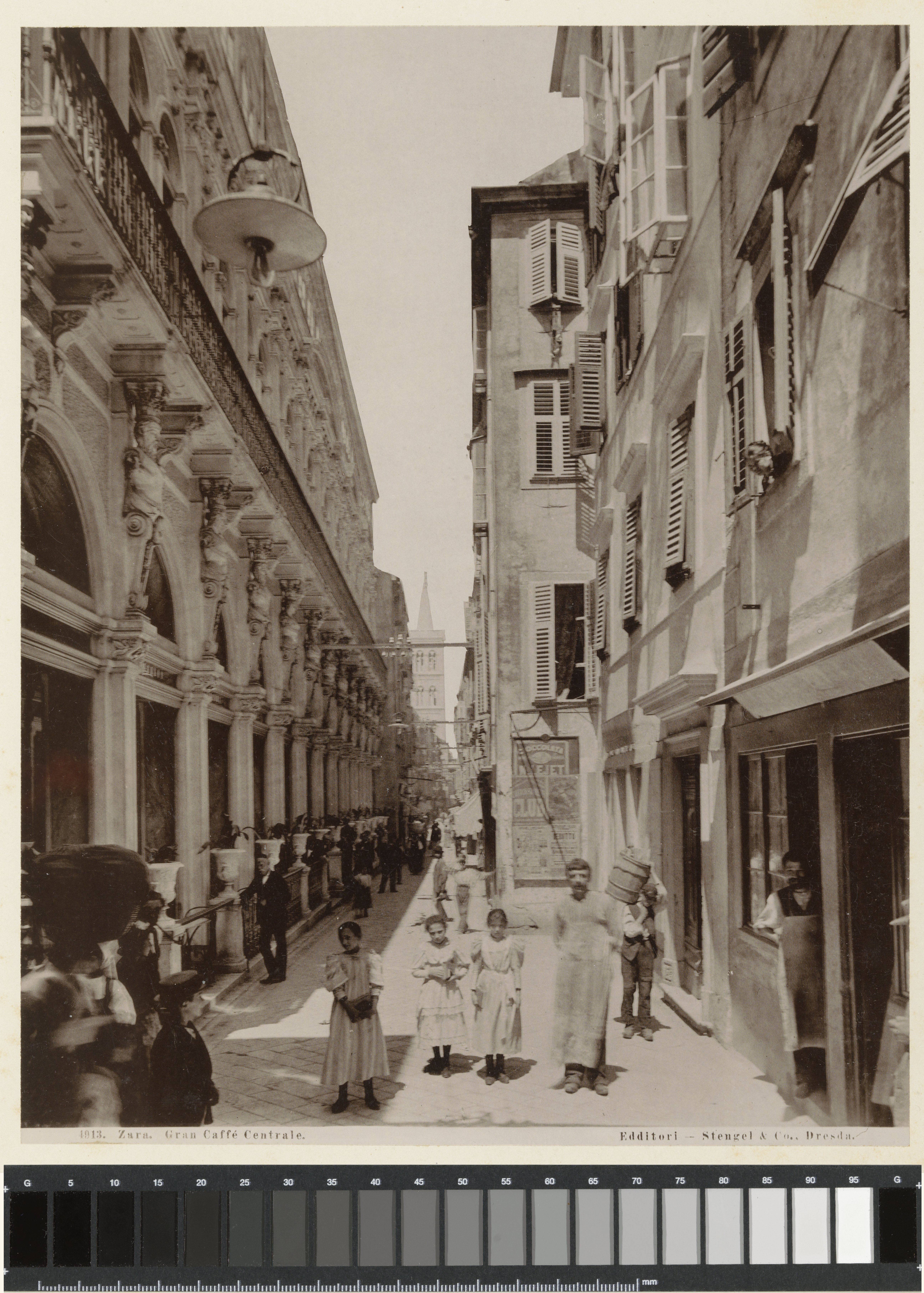 Straatgezicht te Zadar
