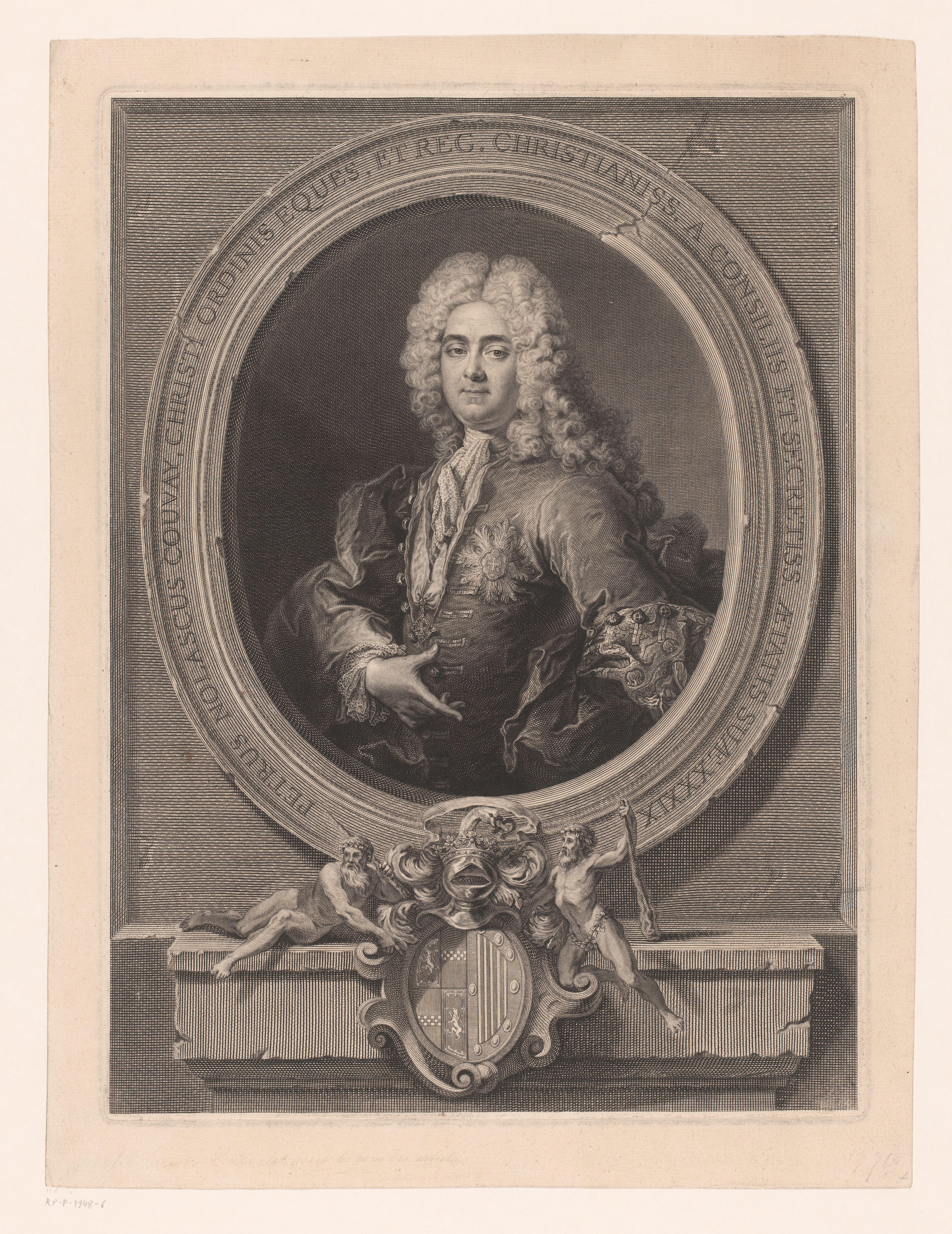 Portret van Pierre-Nolasque Couvay op 39-jarige leeftijd