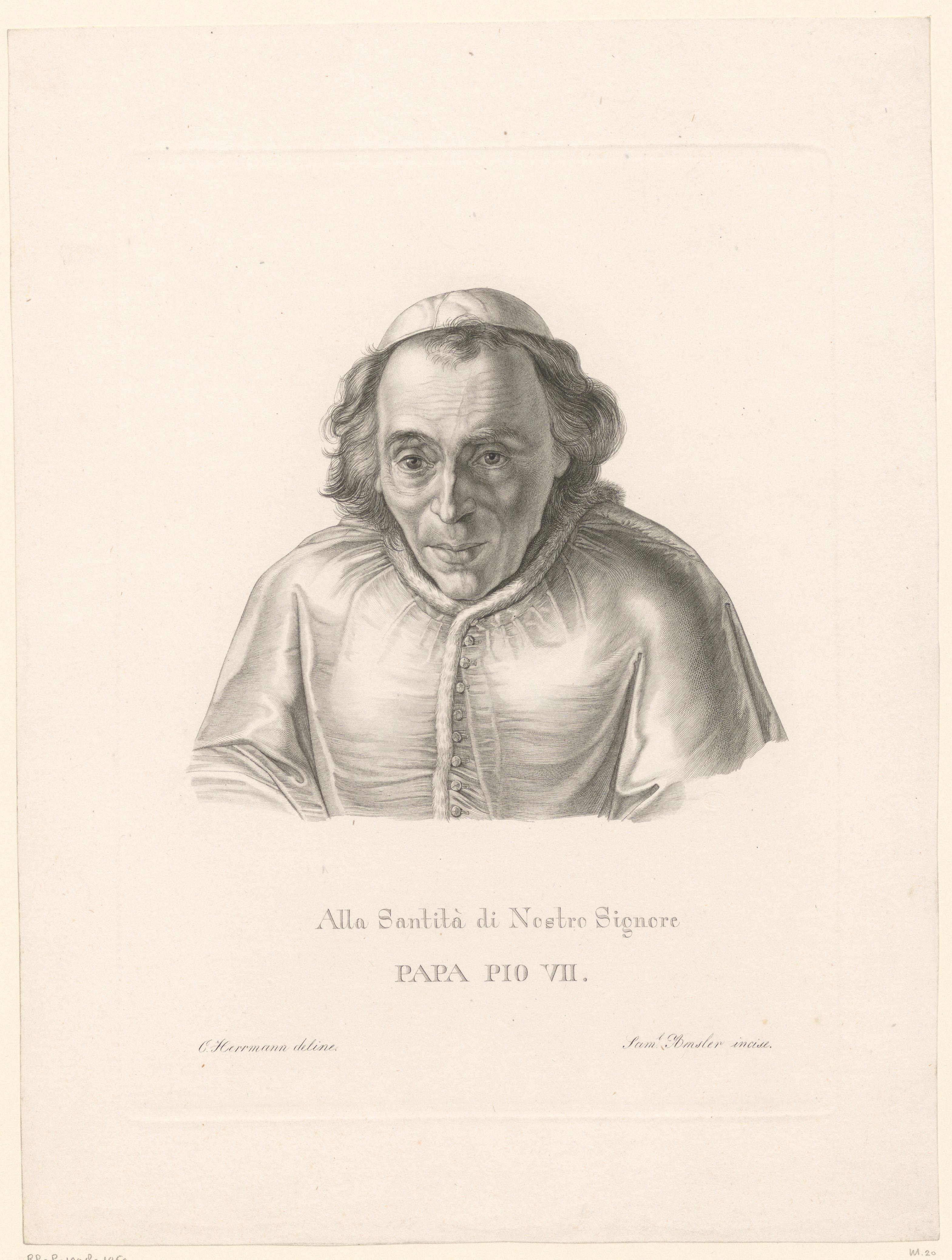 Portret van Pius VII